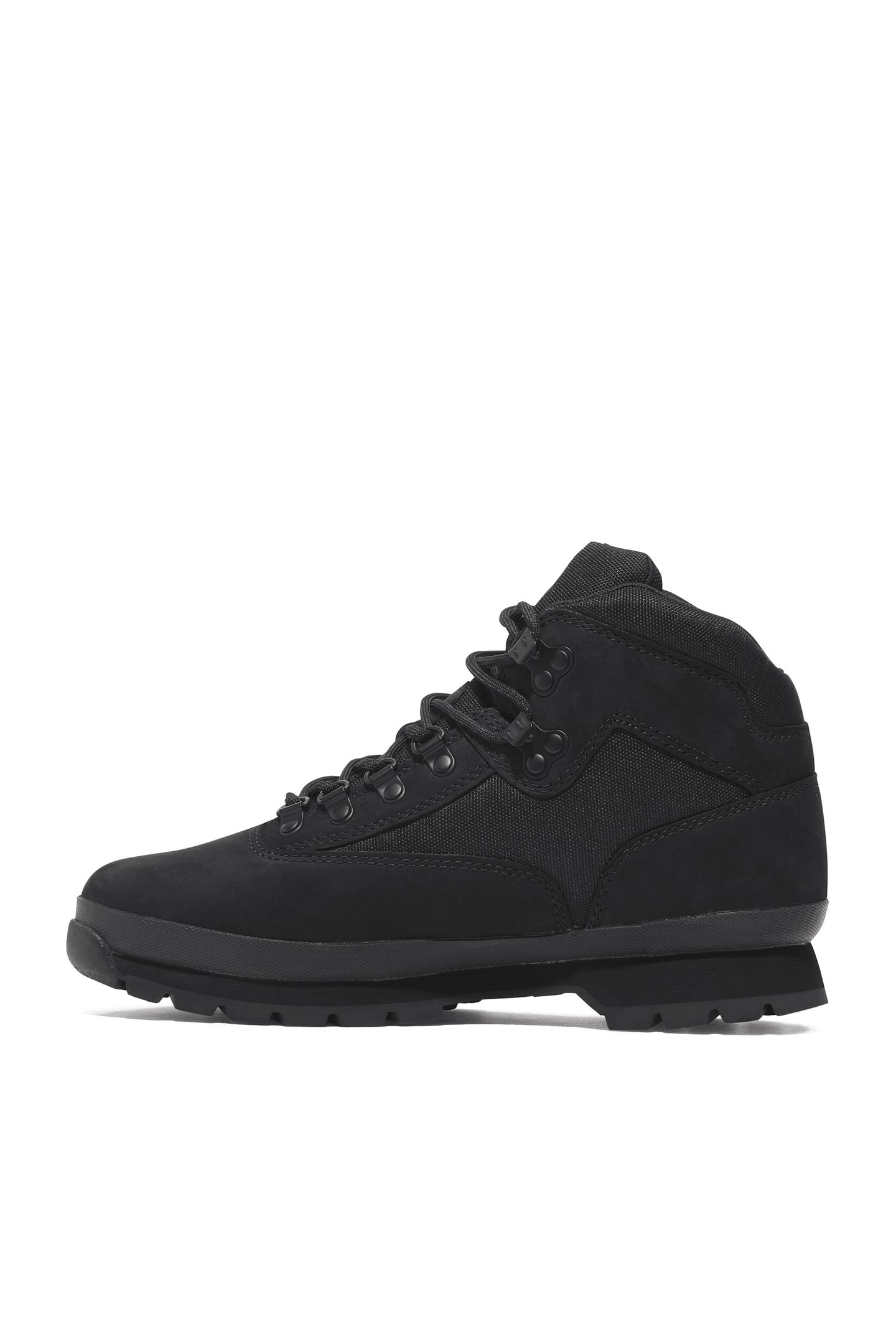 EURO HIKER MID LACE UP BOOT BLACK NUBUCK 3