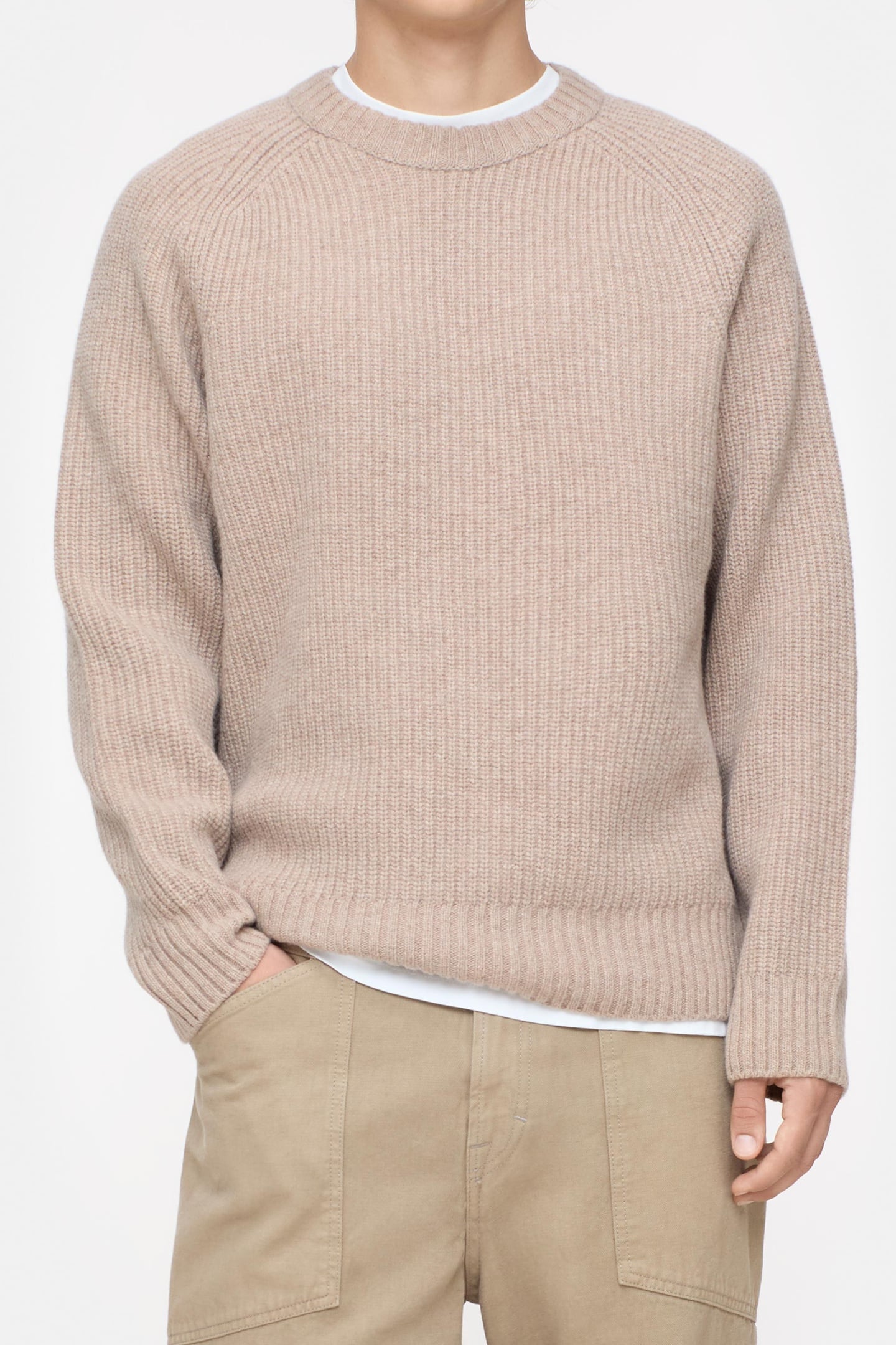 KNITTED PULLOVER KNITS CASHEW CREAM 2