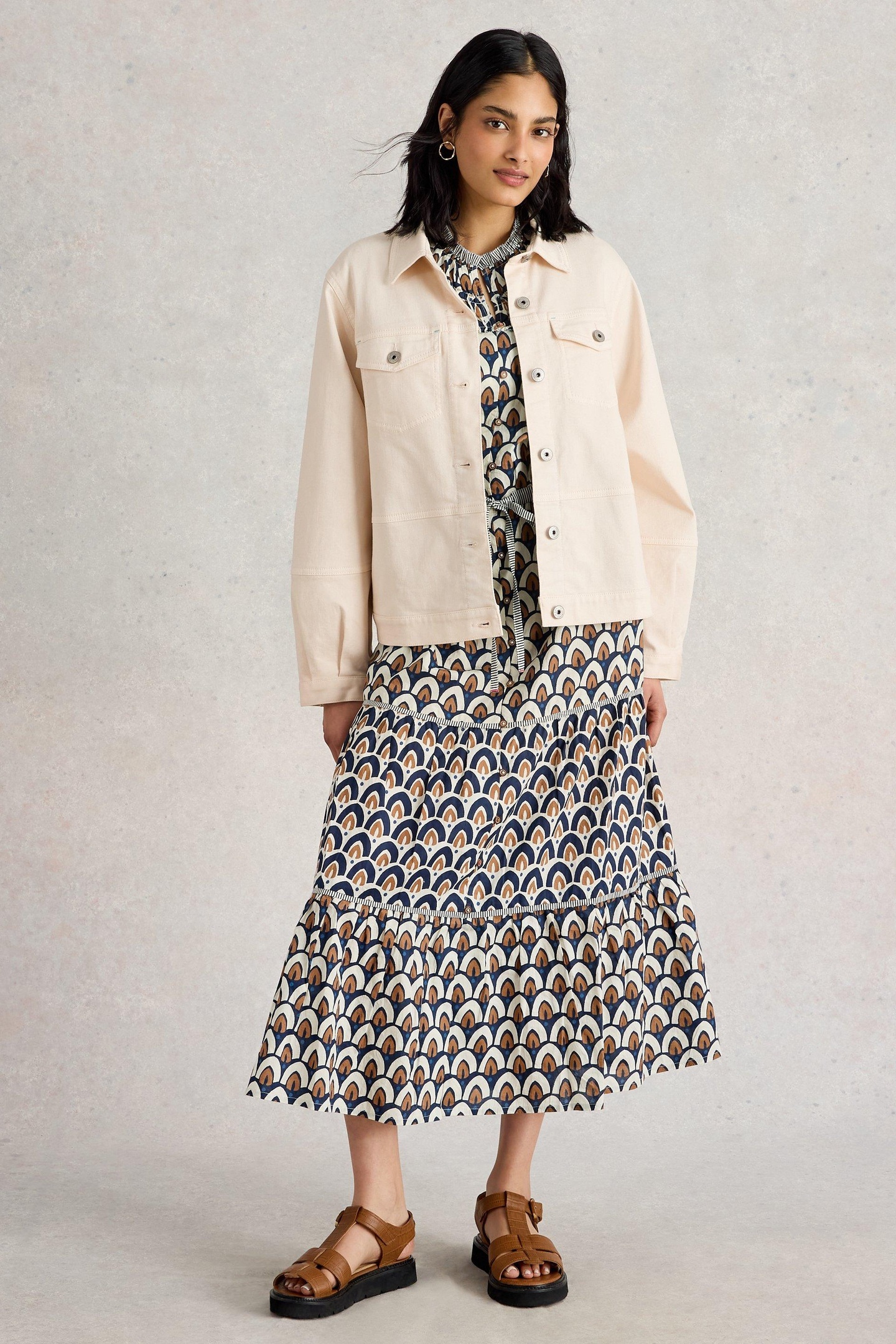 CAMILLE DENIM JACKET LIGHT NATURAL 1