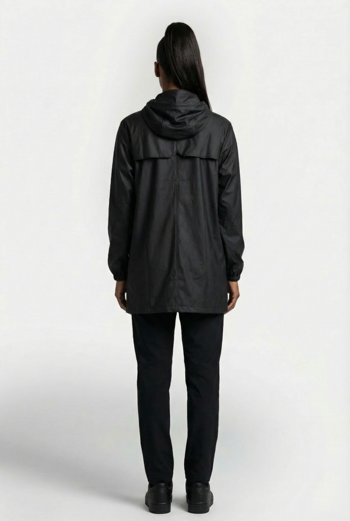 UNISEX CARGO LONG JACKET W3 BLACK 3