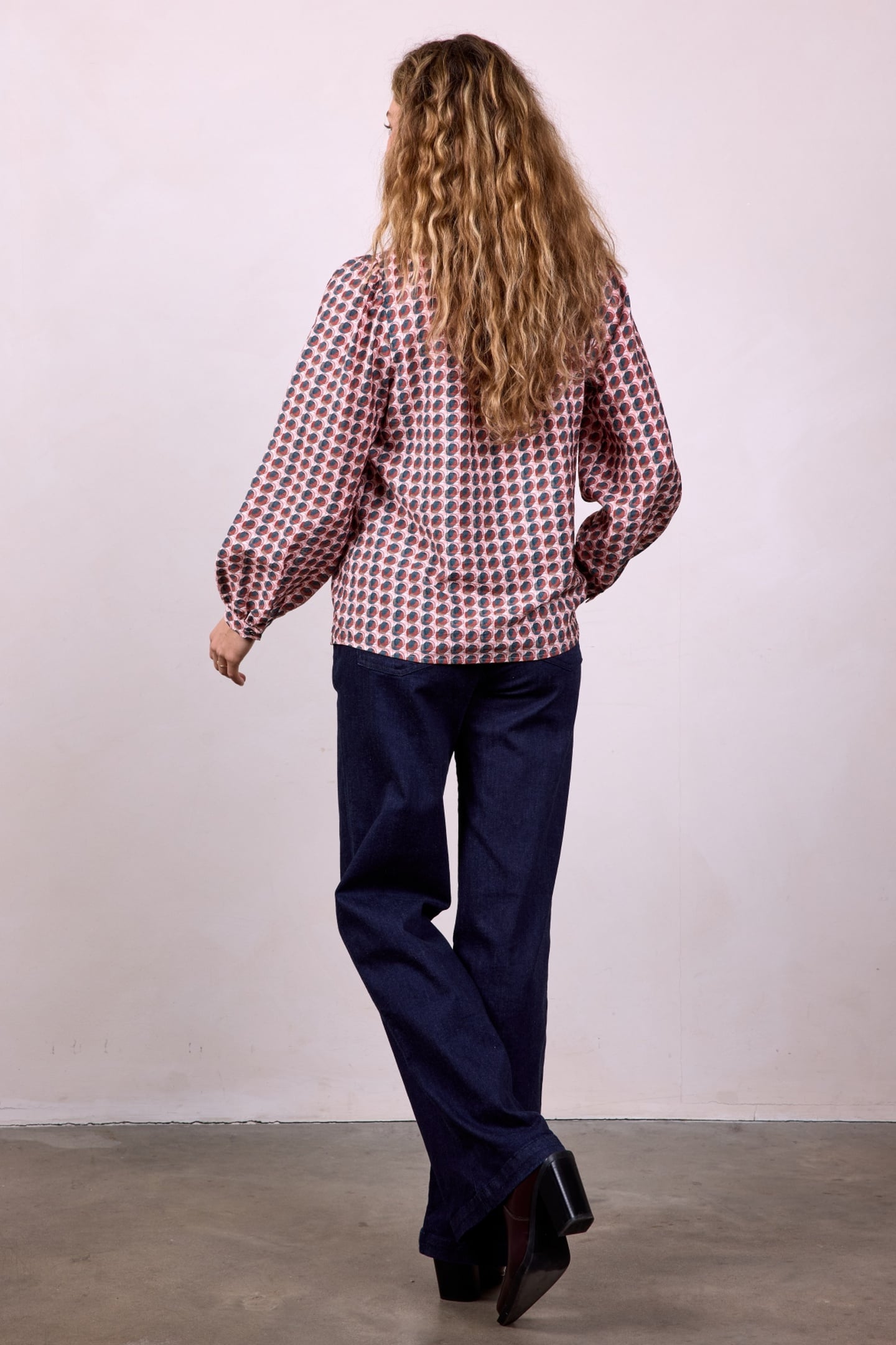 BLOUSE TALLIS LOOP PRINT 3