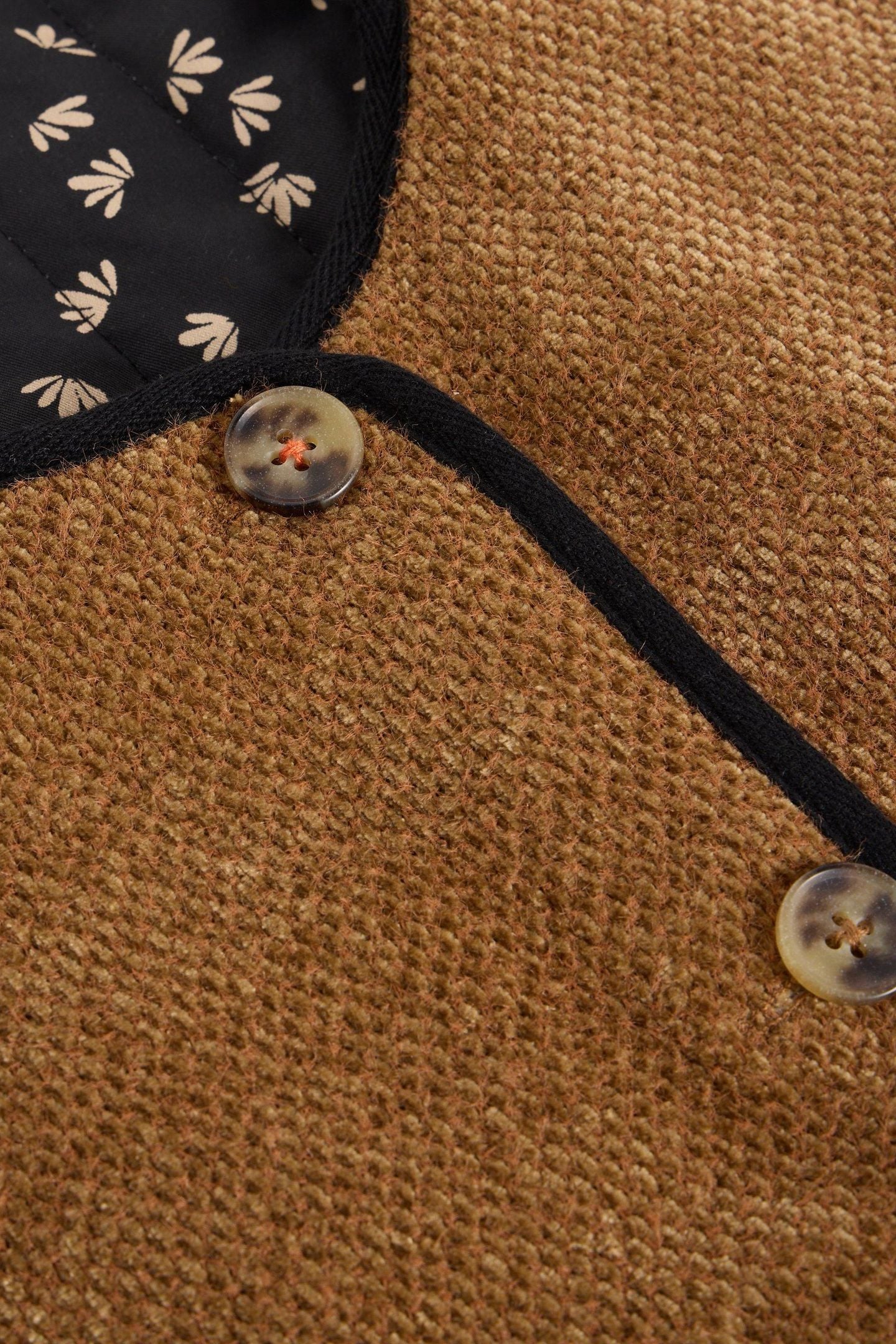 EMMA REVERSIBLE GILET BLACK MULTI 5