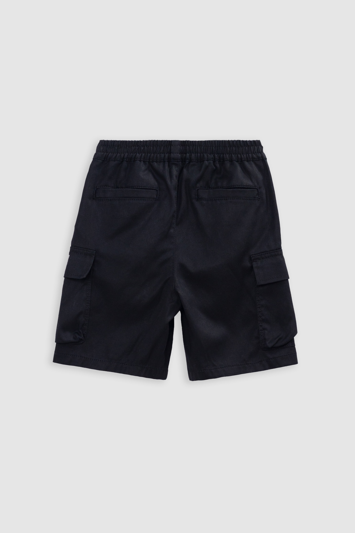 BERMUDA SHORTS JOGGER BLACK MIX LYOCELL 2