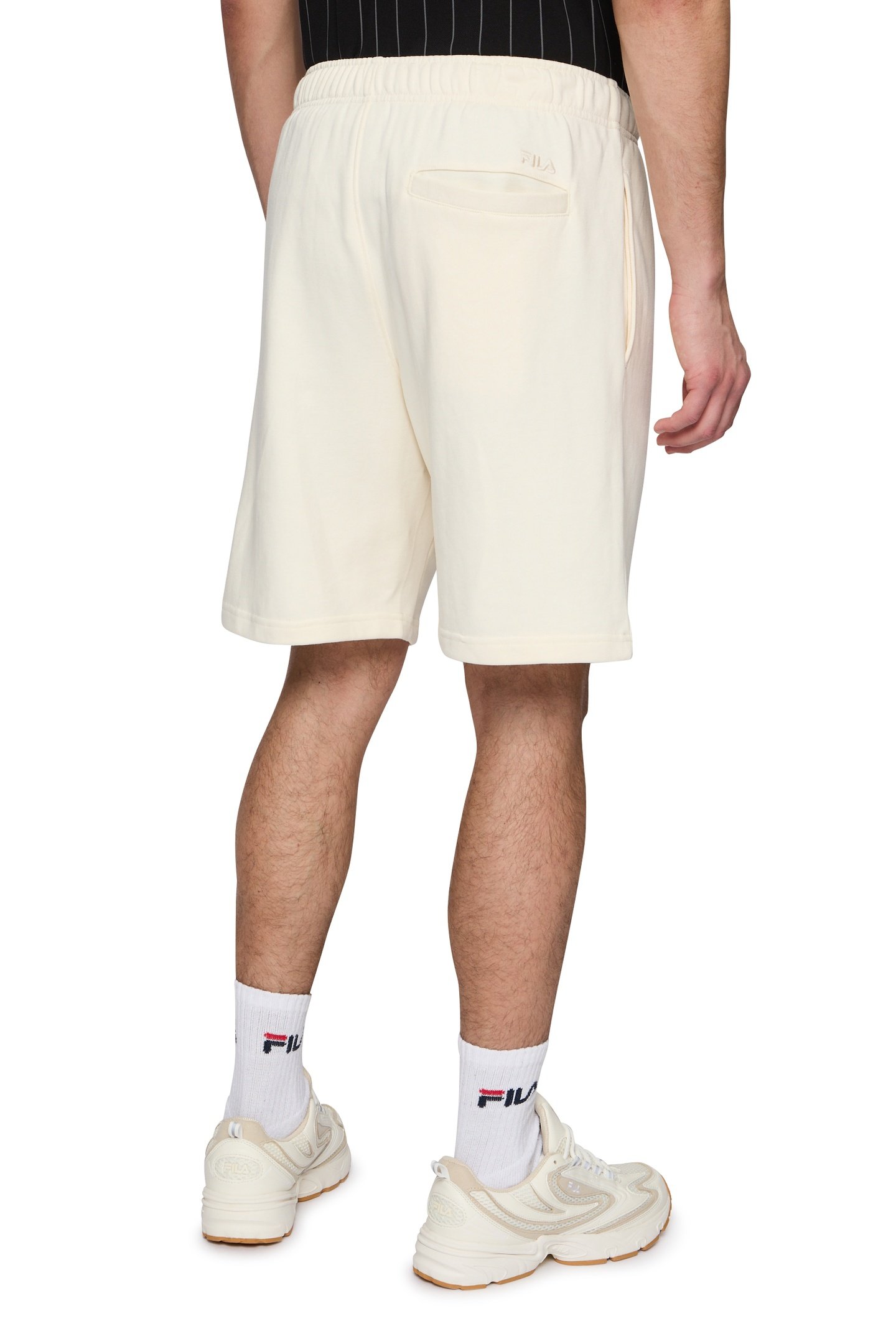 UNISEX BEDFORD LOOSE SHORTS ANTIQUE WHITE 3