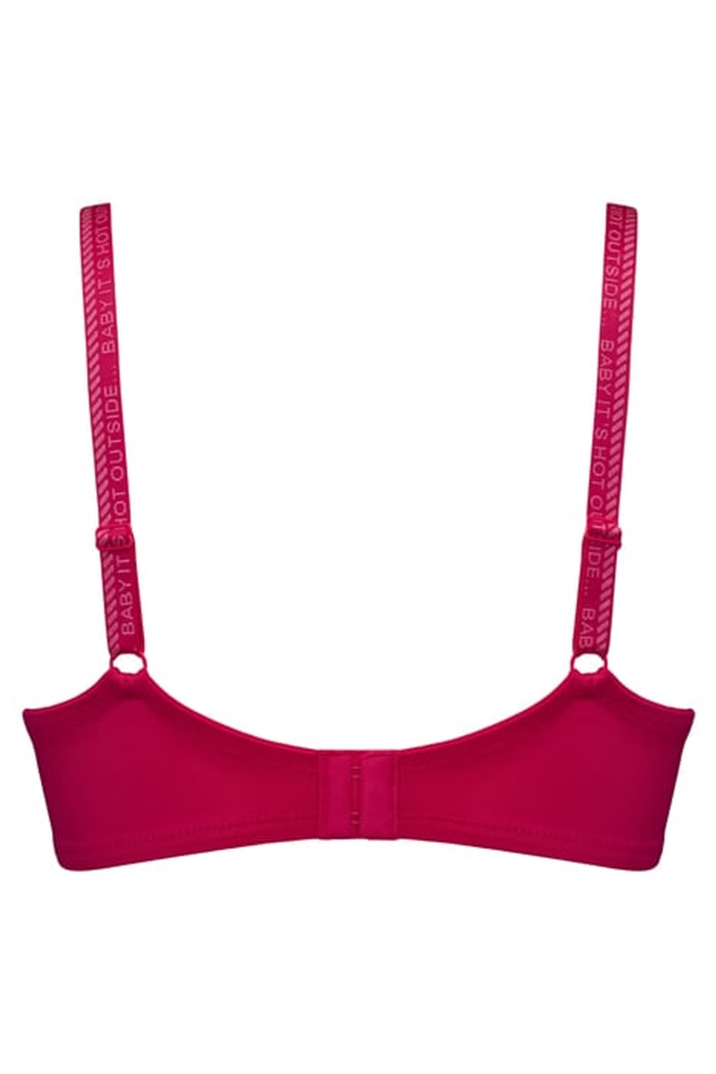 DAME DE PARIS AZALEA RED PLUNGE BRA 4