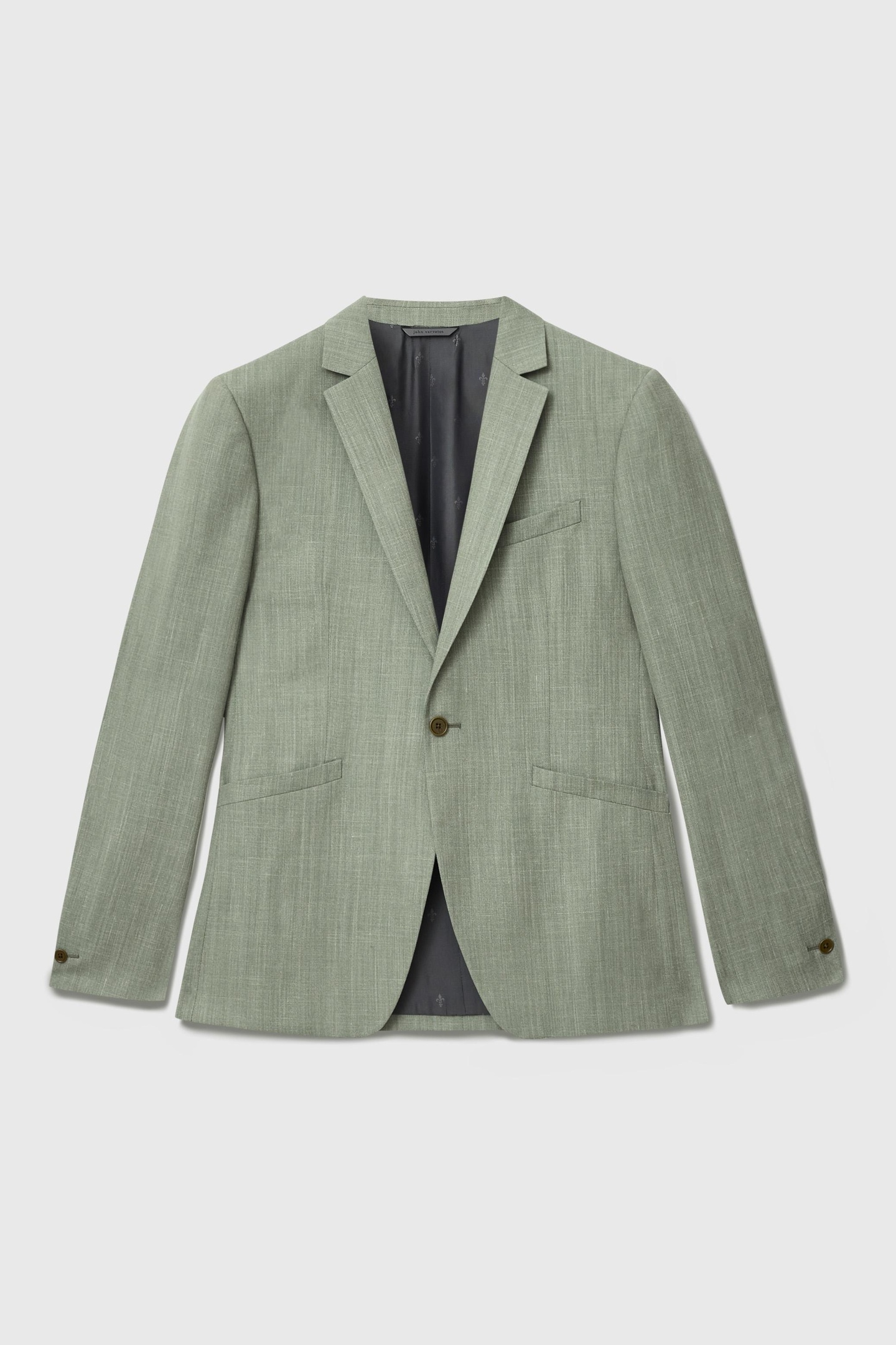 John Varvatos Monti Jacket - Austin Fit - One Button N Ivy Maat: 50 | Blazers Outlet | Heren | Groen