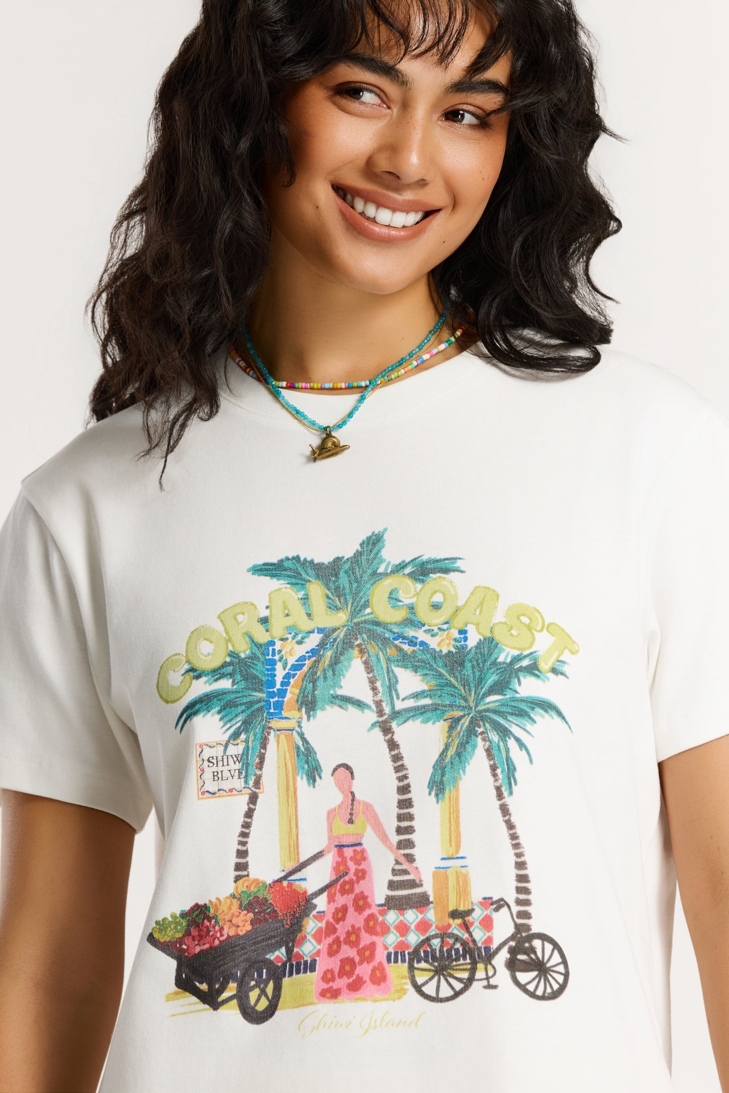 NOA CORAL COAST T-SHIRT WHITE 7