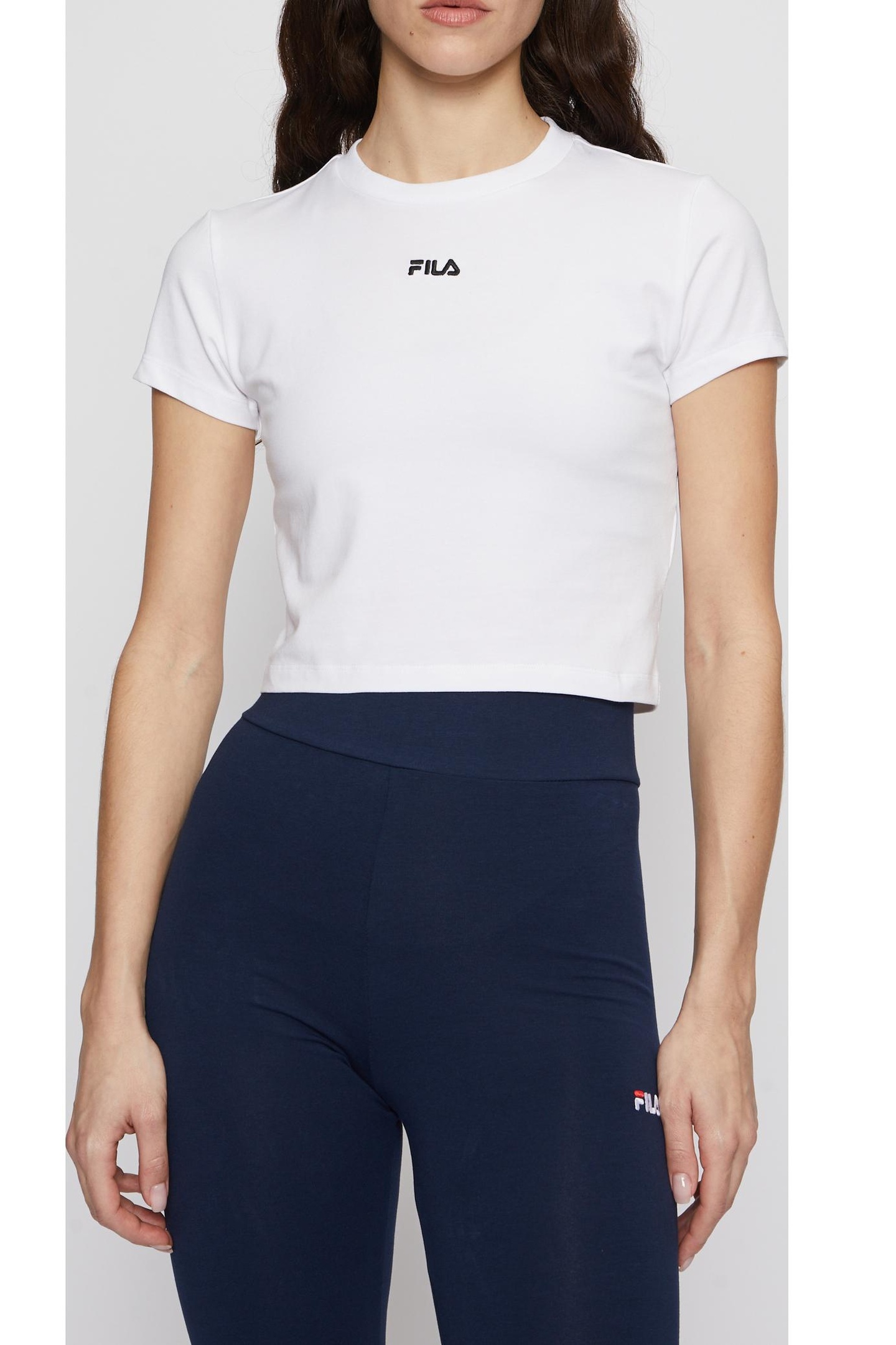 LATINA CROPPED TEE BRIGHT WHITE 1