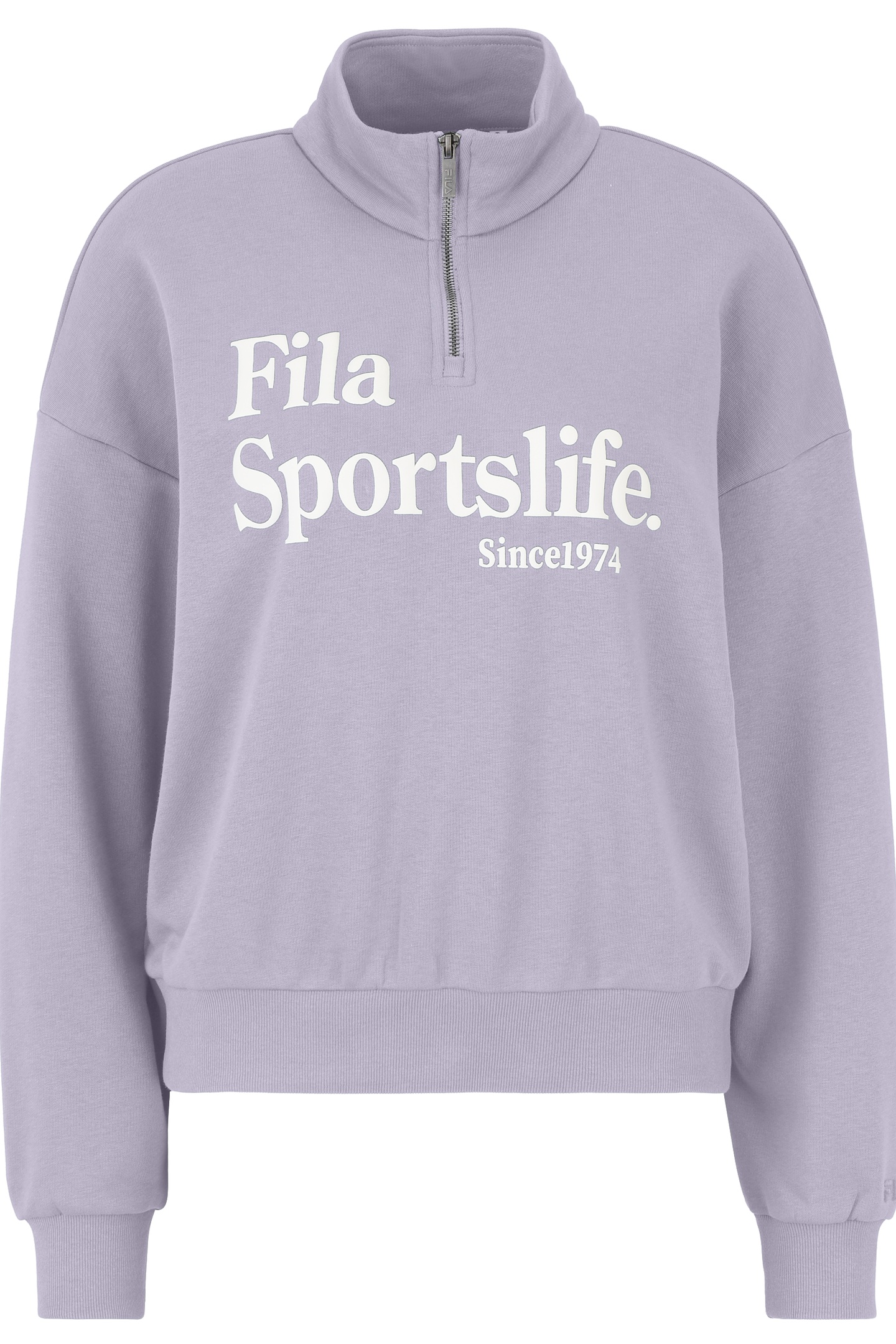 LACHY OVERSIZED HALF ZIP SWEATER THISTLE 4