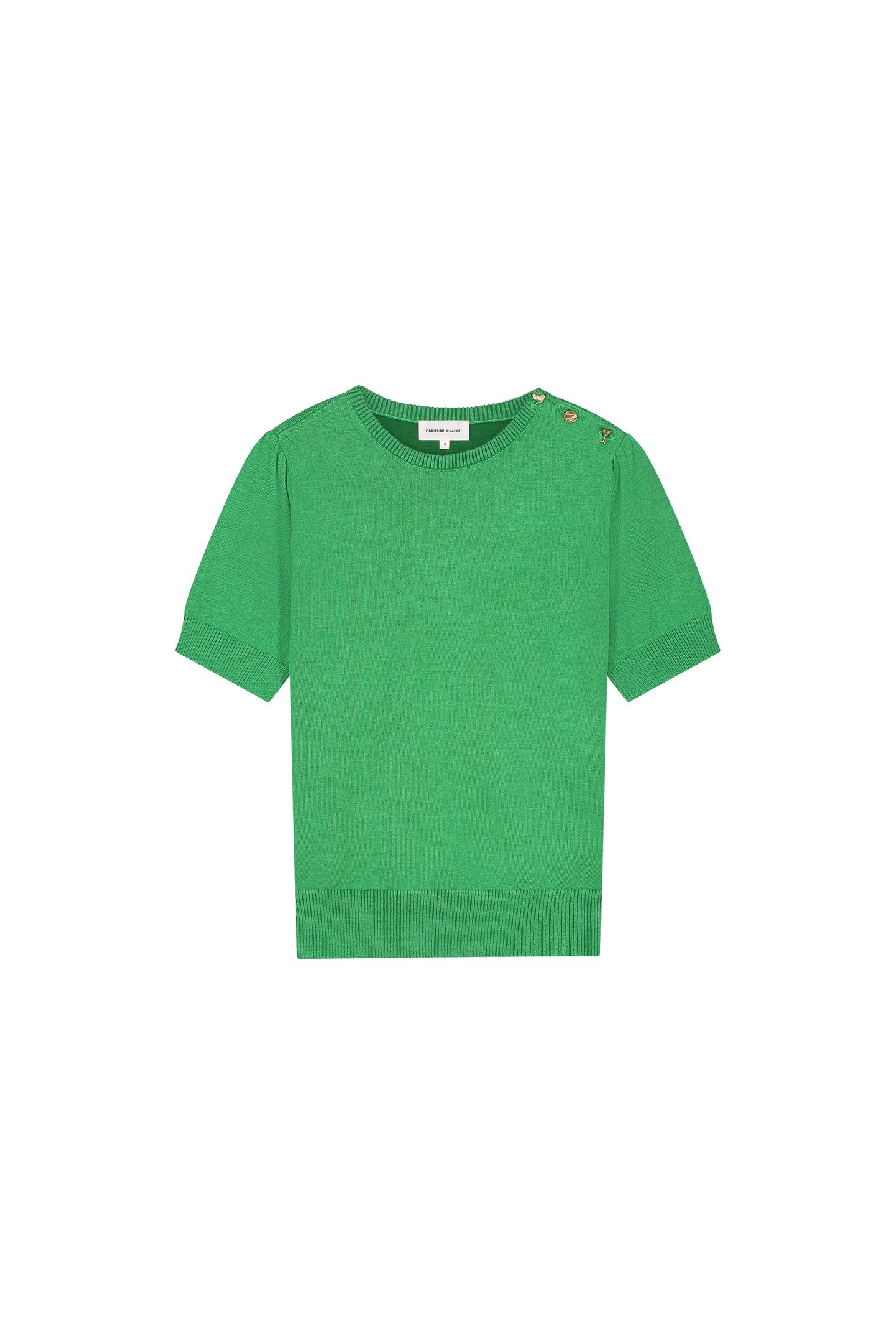 PHILOU PULLOVER GREEN GLIMMER 4