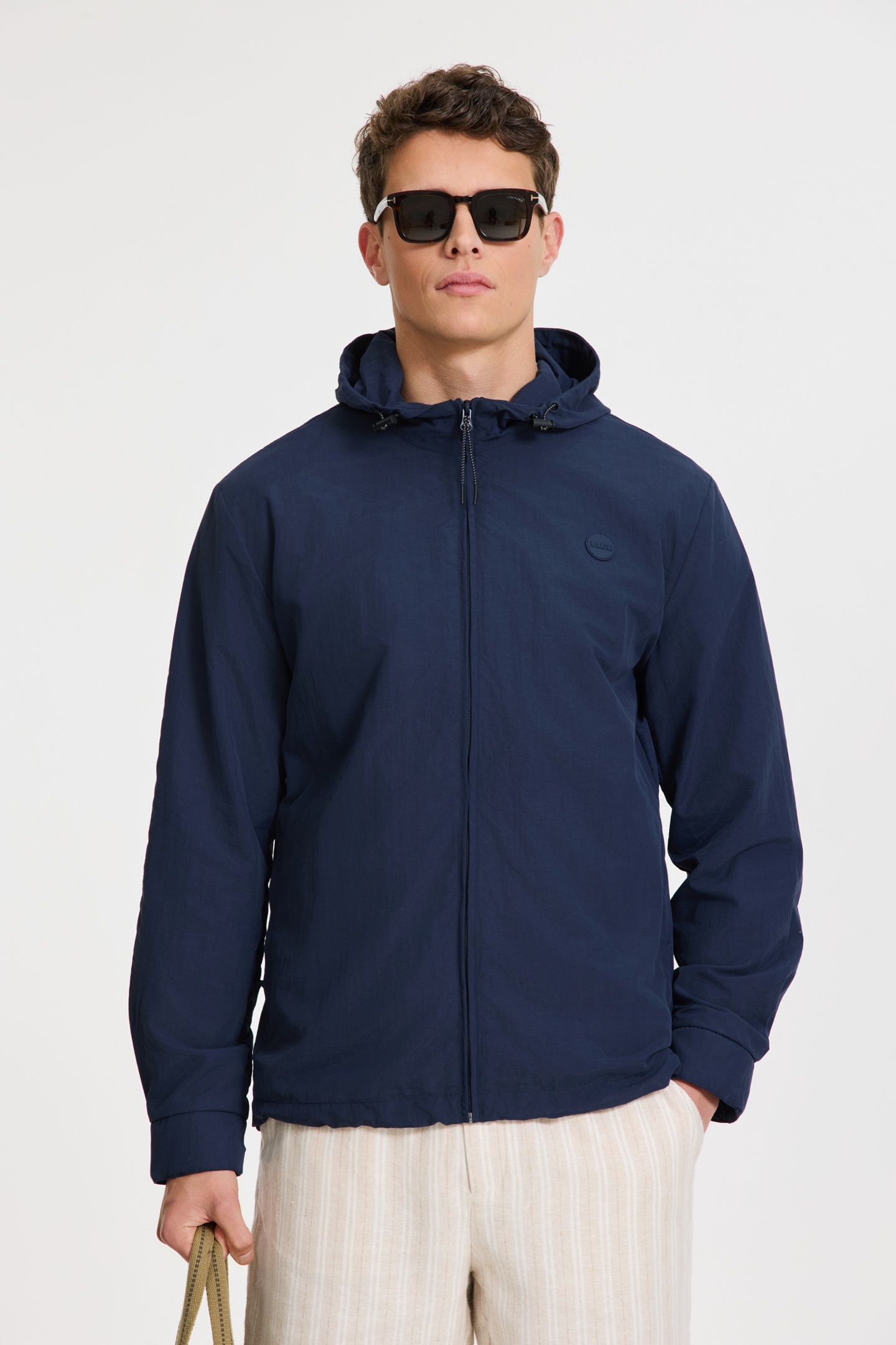 NASH JACKET SOLID BLUE DARK NAVY 1