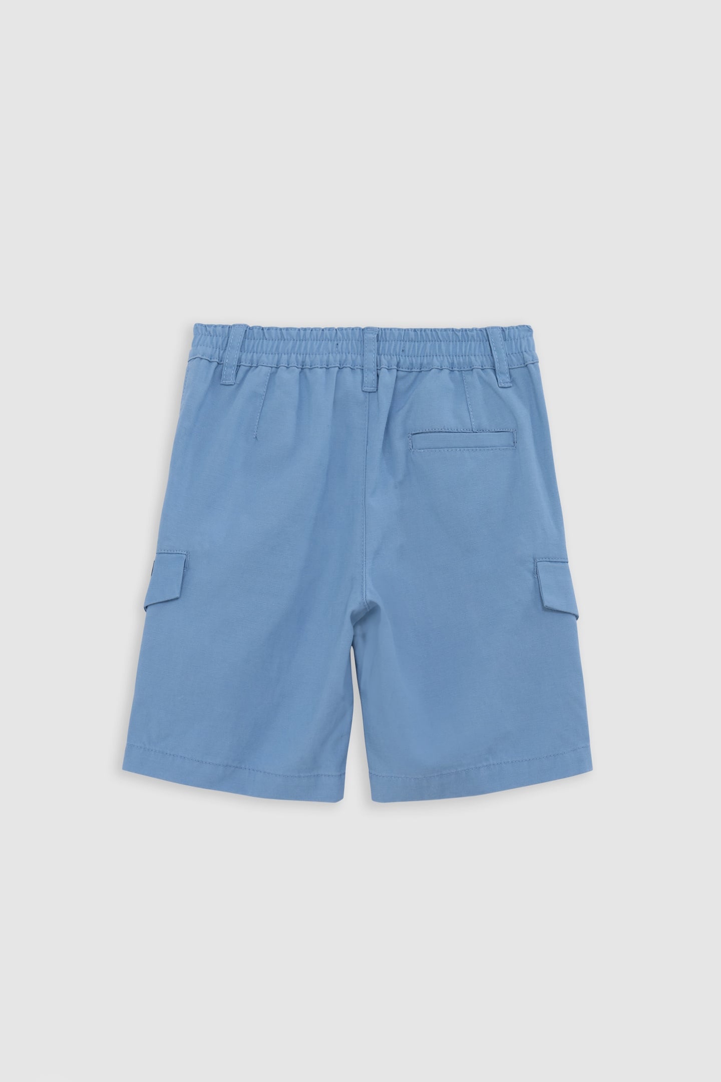 BERMUDA SHORTS CHINO LOOSE BLUE MIX LYOCELL 2