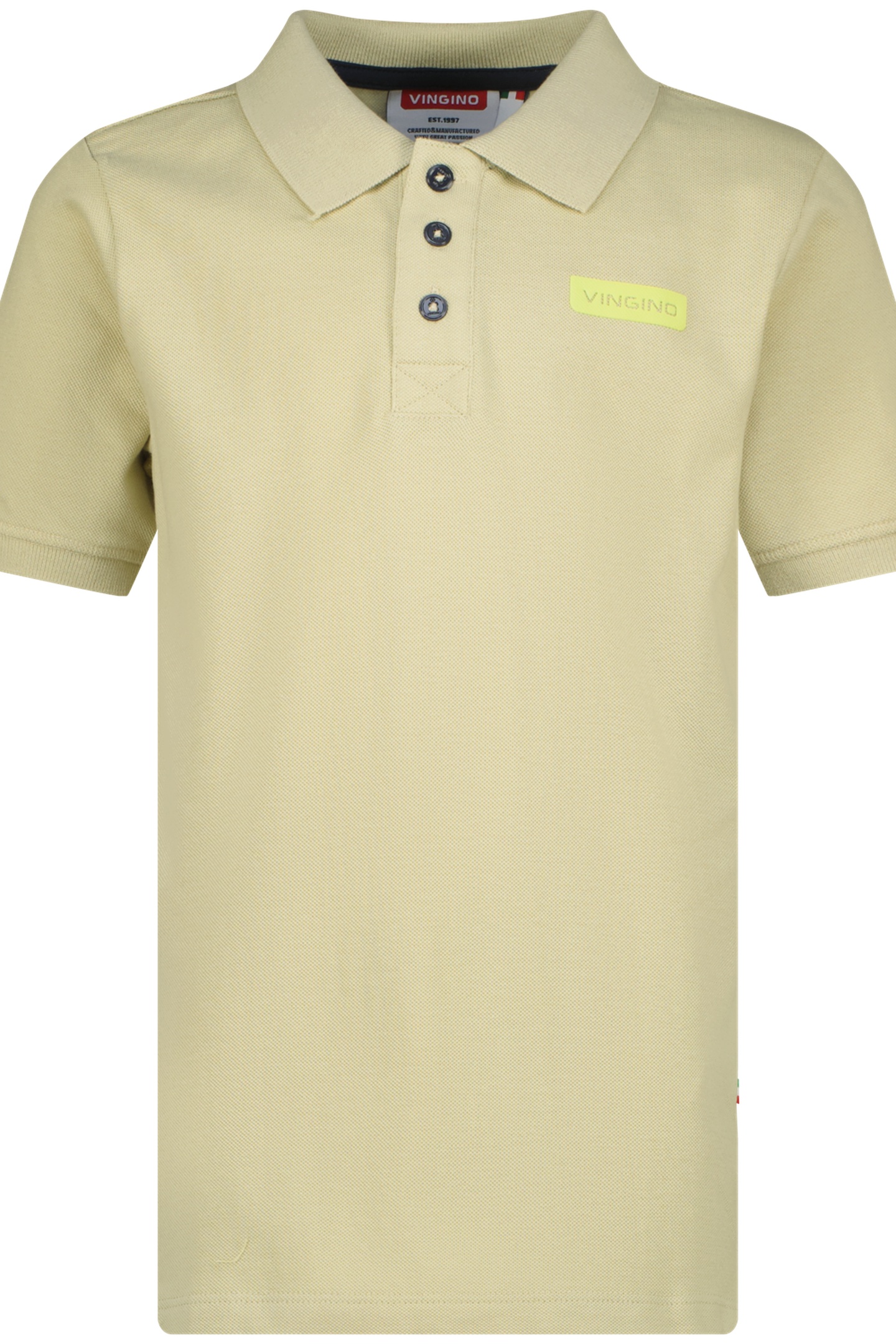 Vingino Basic-polo Keswick Green Maat: 2 | Overhemden Outlet | kids | Groen