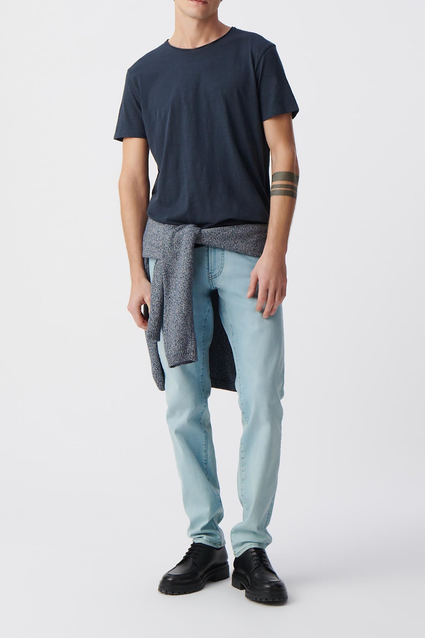 INK ORGANIC COTTON ESSENTIAL CREW NECK T-SHIRT 1