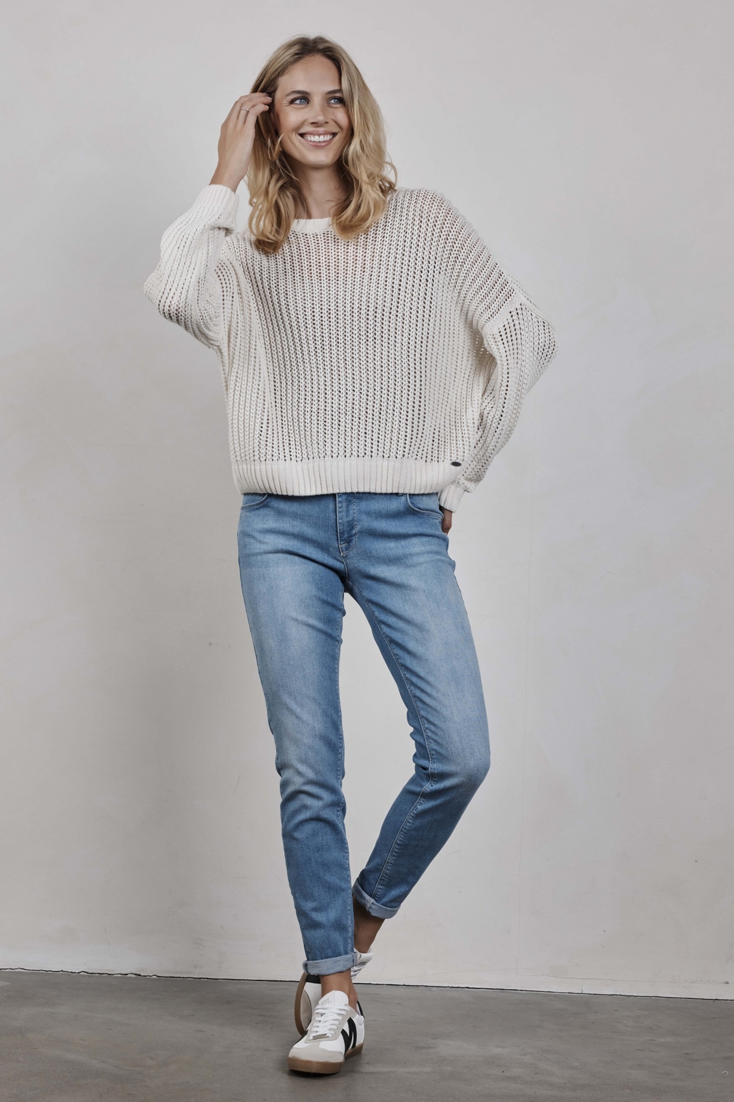 PULLOVER ALESSIA ECRU 2