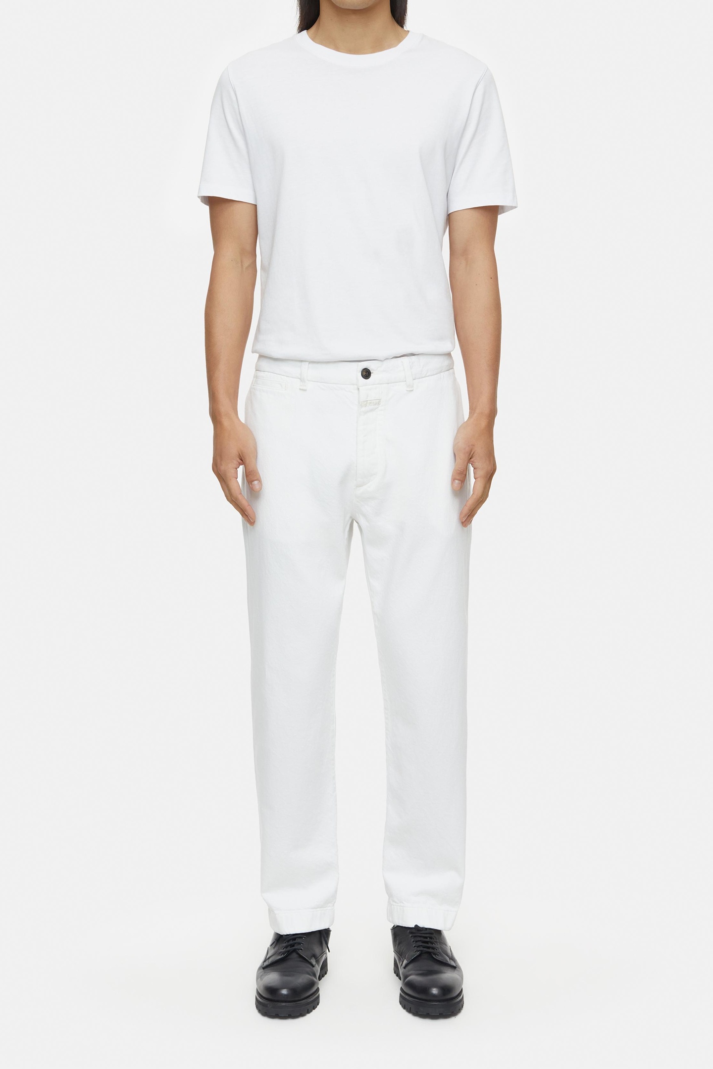 TACOMA TAPERED JEANS IVORY 2