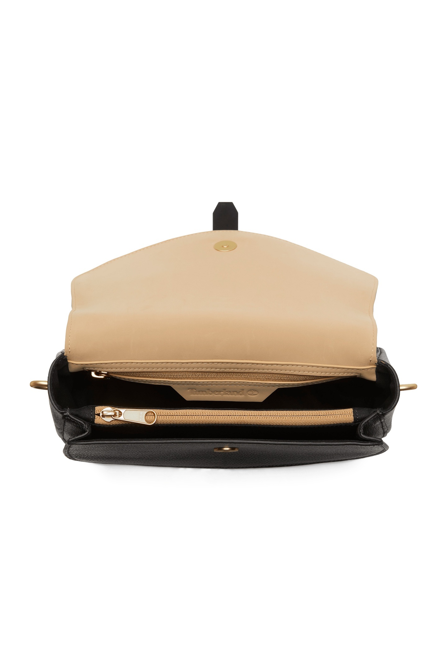 TUCKERMAN LEATHER FLAP CROSSBODY BAG BLACK 2