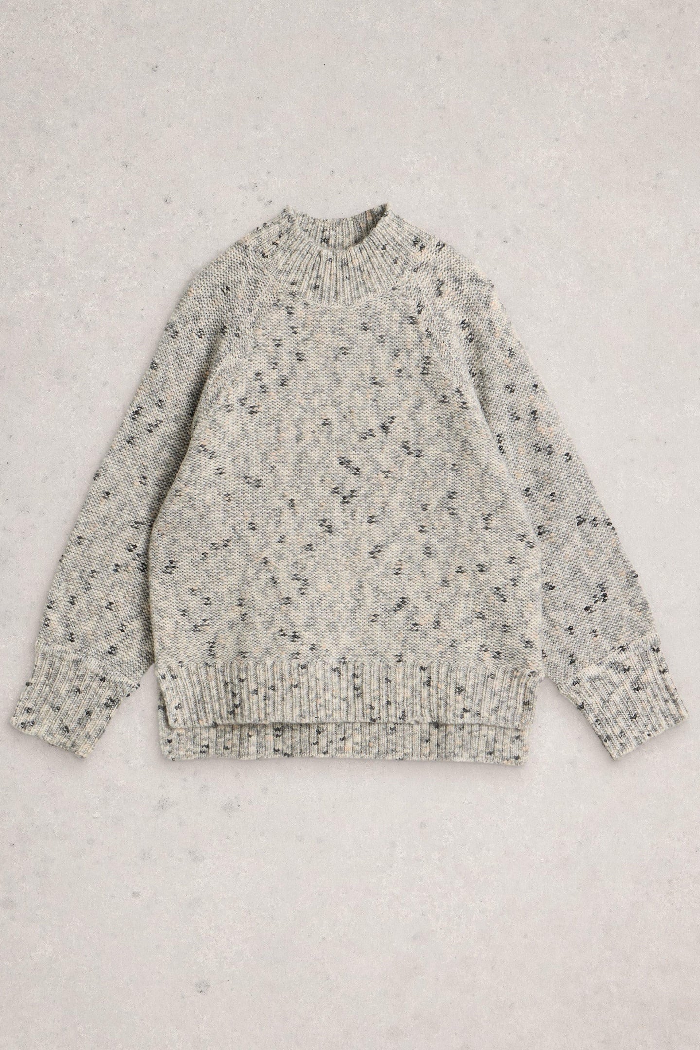 MONO NEP ROLL NECK IVORY MULTI 3