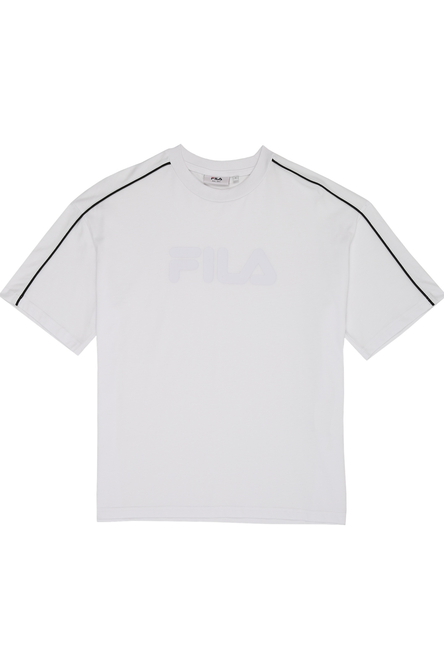 RIVOLI OVERSIZED GRAPHIC T-SHIRT BRIGHT WHITE 5