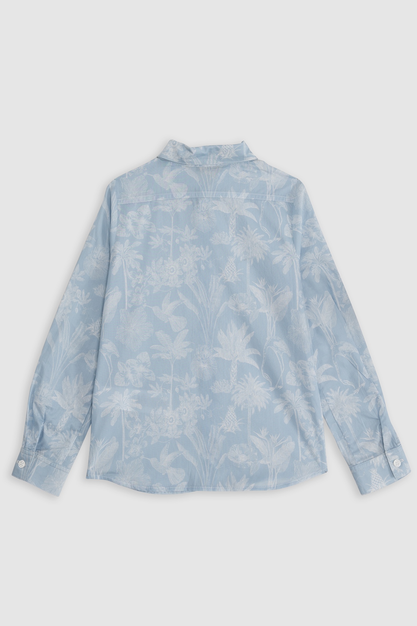 BLUE EXOTIC LIBERTY FABRIC SHIRT 2