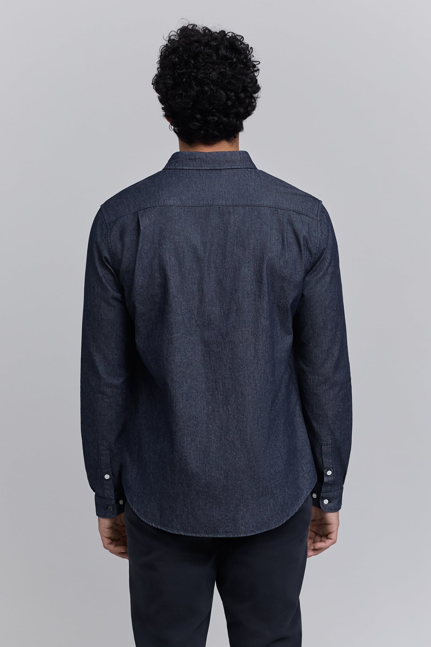 RAW DENIM WATERLESS REGULAR SHIRT 3