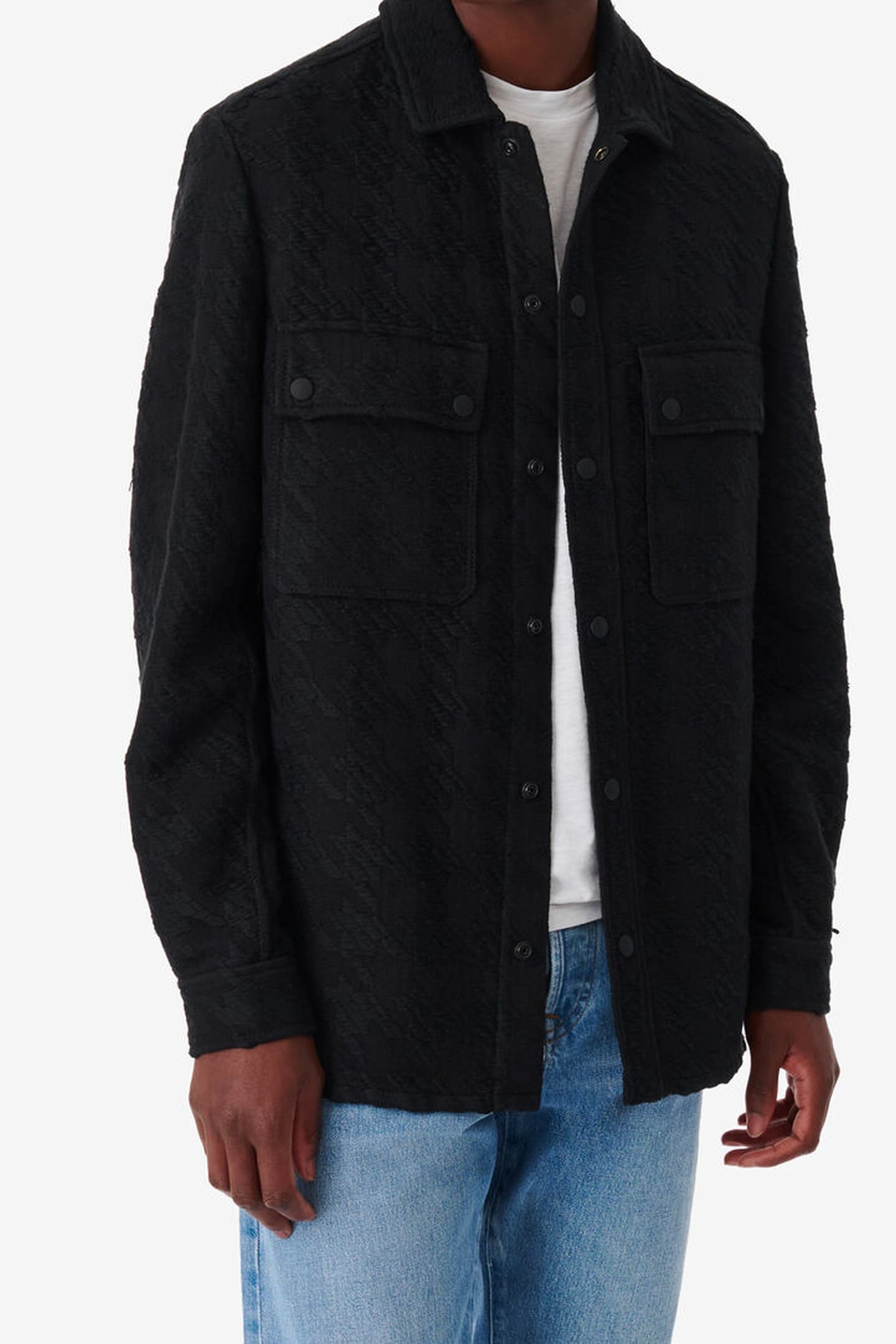 AVENO OVERSHIRT BLACK 1