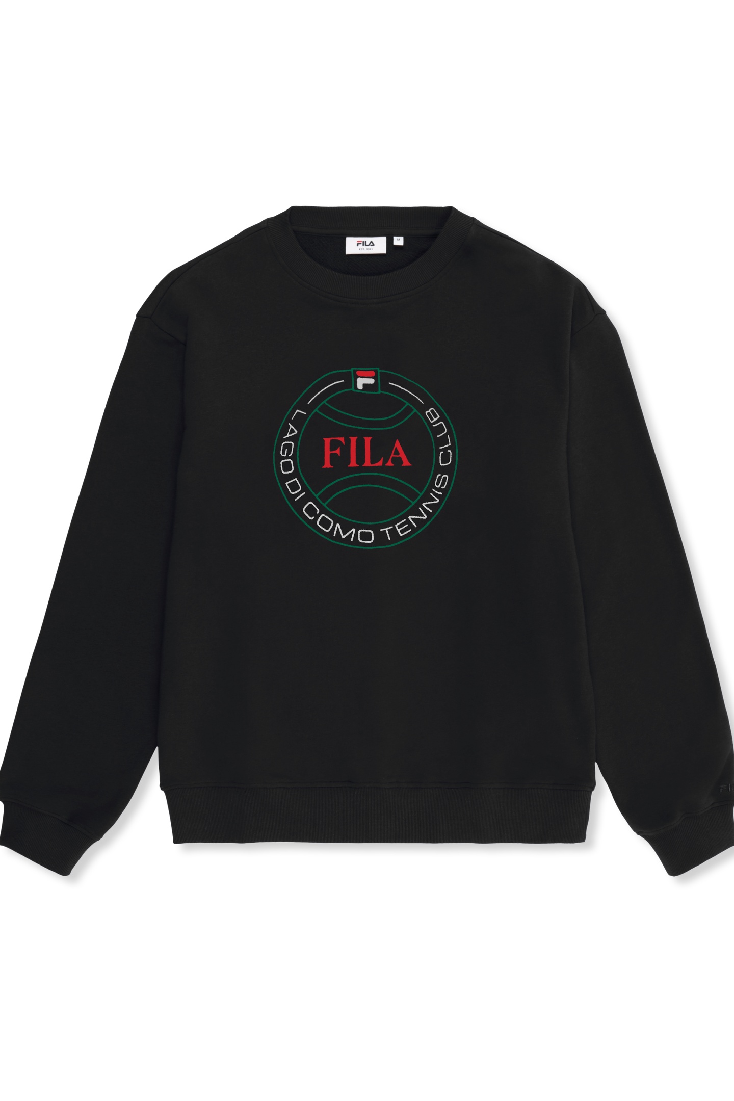 PARELLA RELAXED GRAPHIC SWEATSHIRT BLACK 6