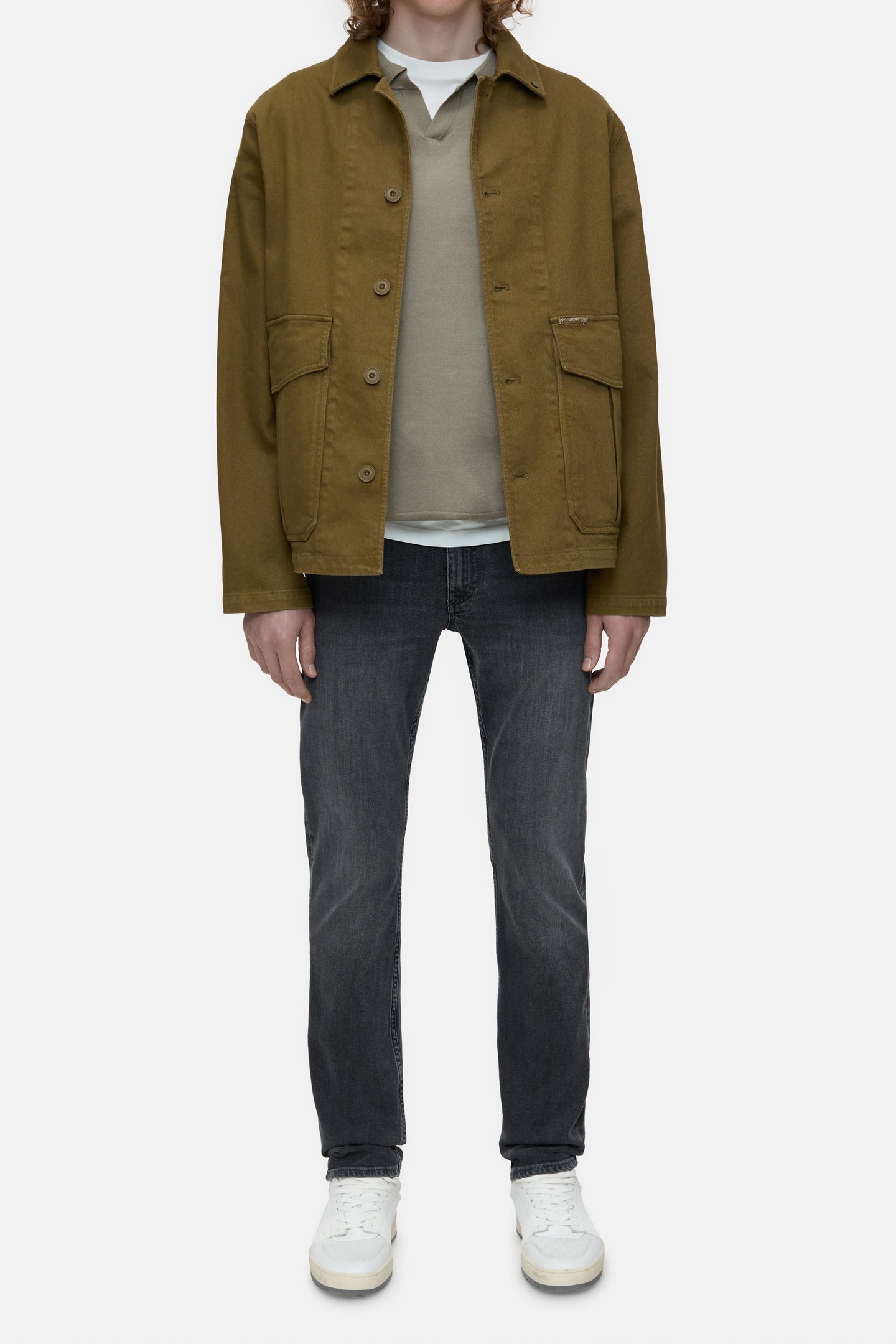 UNITY SLIM JEANS DARK GREY 4