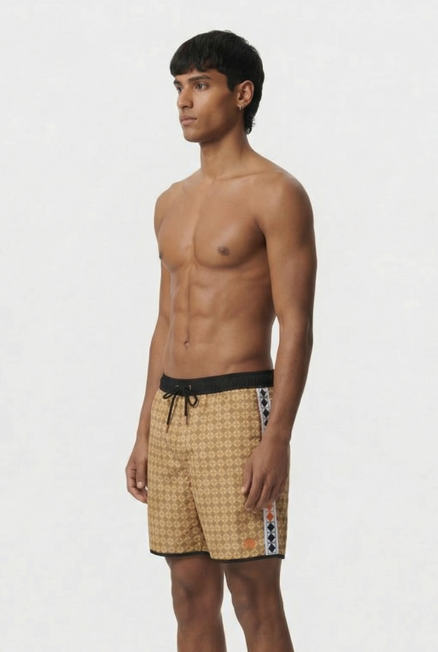 MEN'S ARENA 50TH BEACH BERMUDA GOLD MULTI-BLACK-WHITE 3