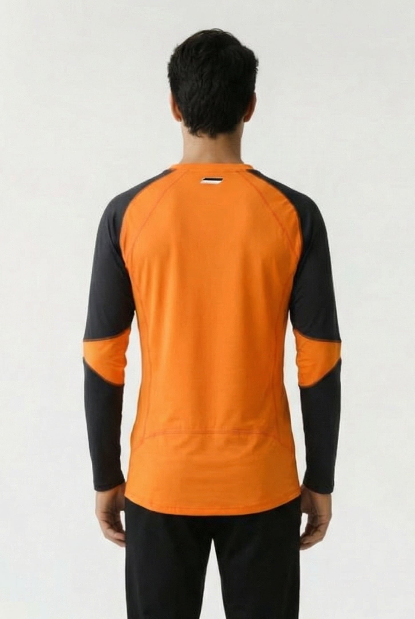 COMPRESSION LS SHIRT M MANGO,GREY 2