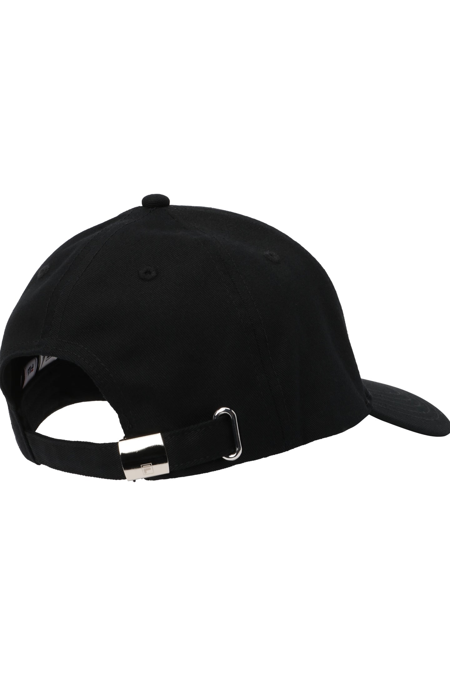 UNISEX BRASOV 6 PANEL CAP WITH LINEAR LOGO BLACK 2