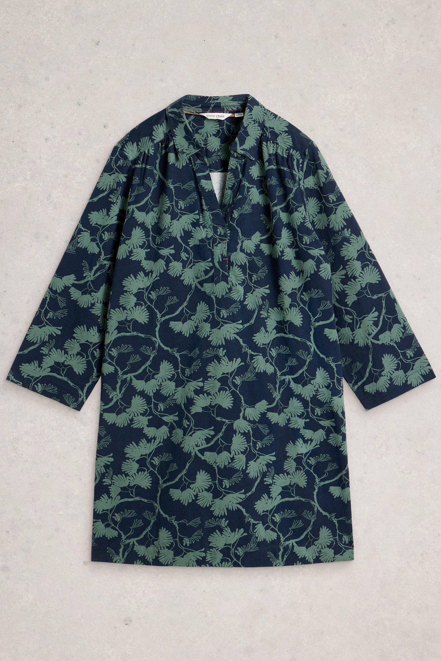 BLAKE CORD TUNIC NAVY PRINT 3