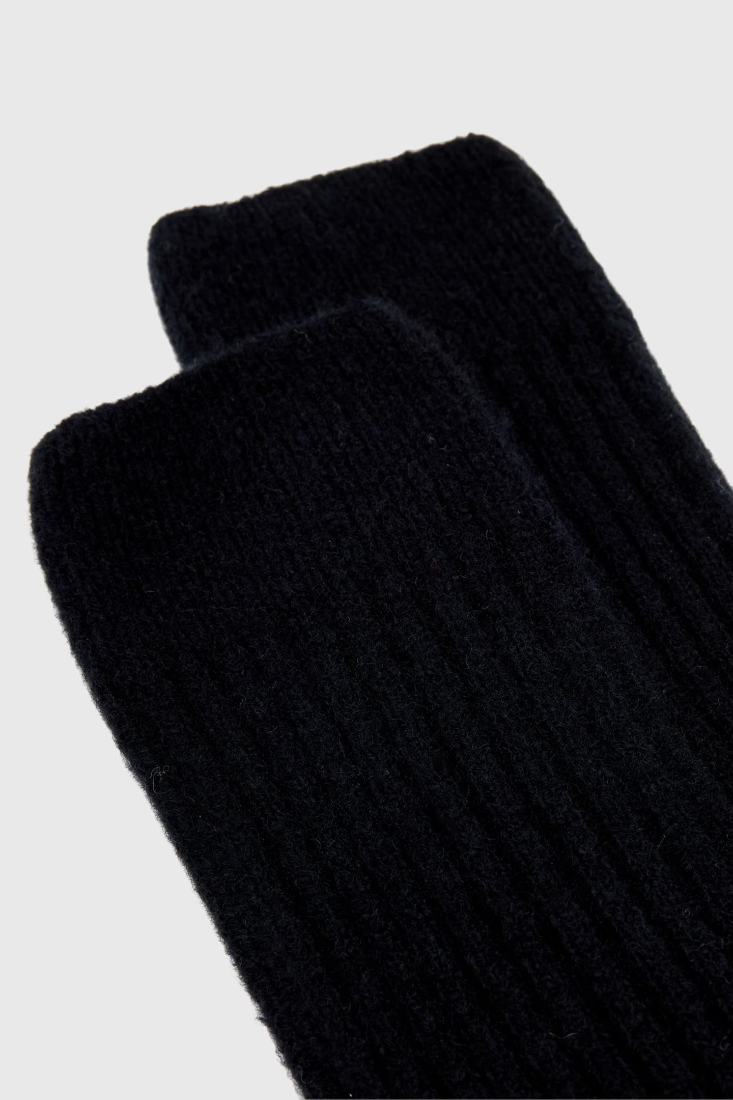 EMI RIB SOCKS BLACK 2