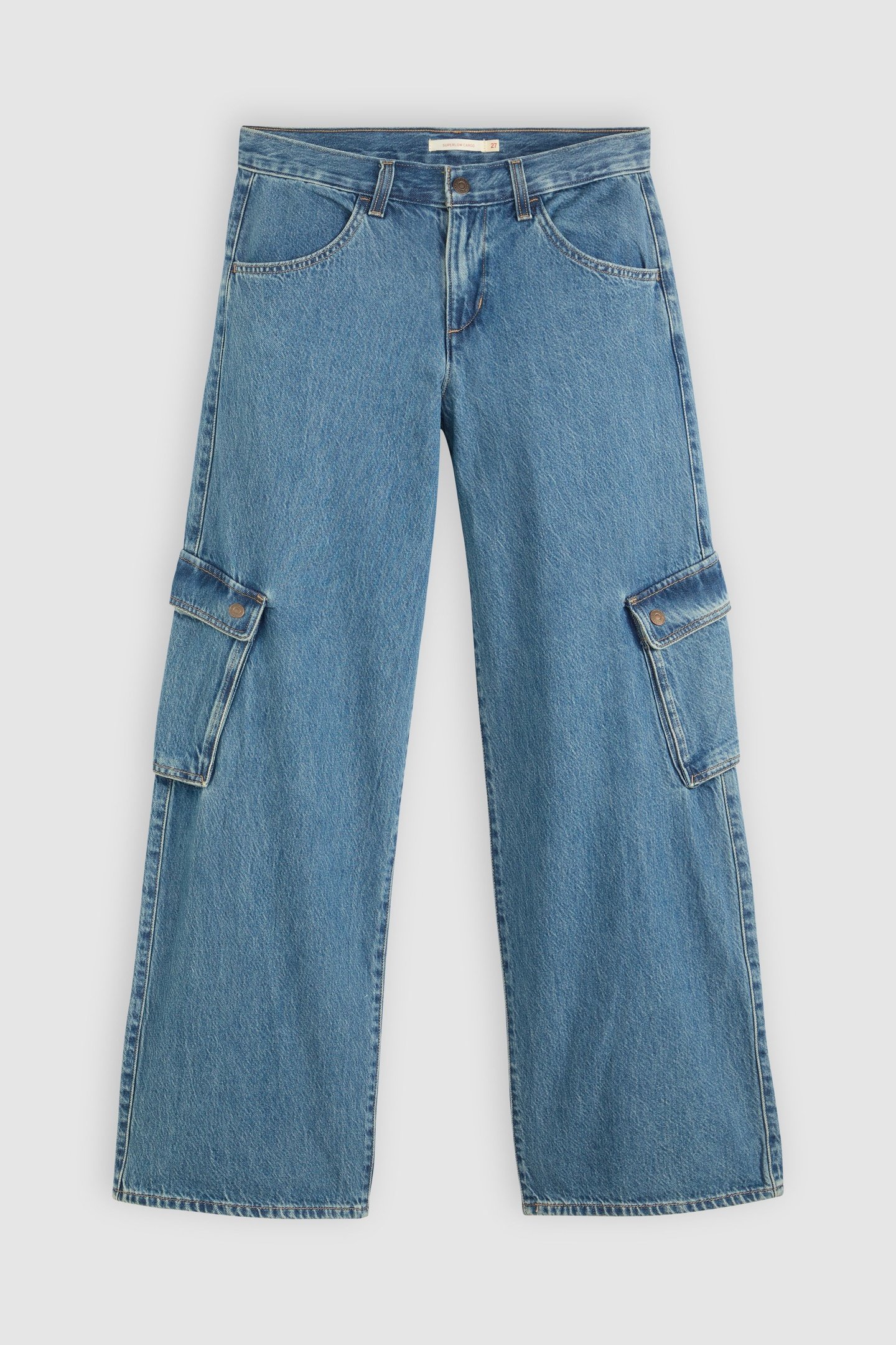 SUPERLOW LOOSE CARGO DNM ALL OVER BLUE 5