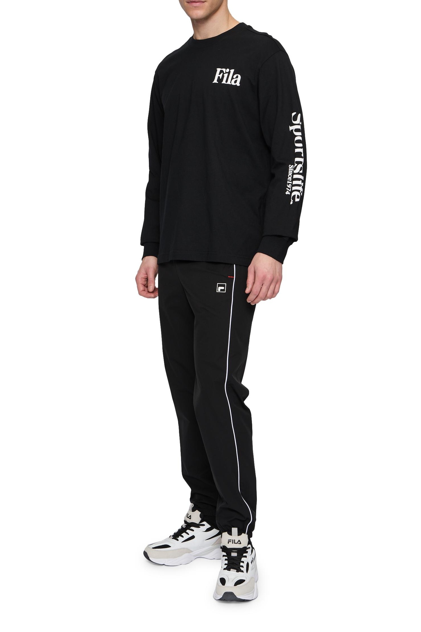 LAON OVERSIZED LONG SLEEVE BLACK 1