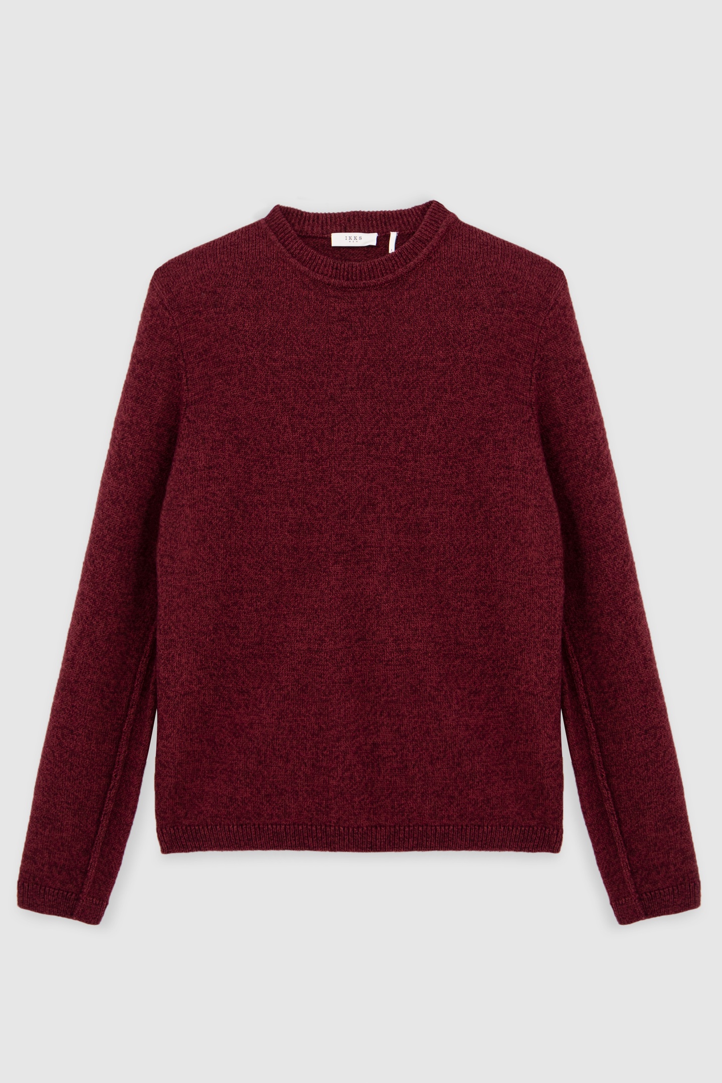DARK RED KNIT SWEATER 4