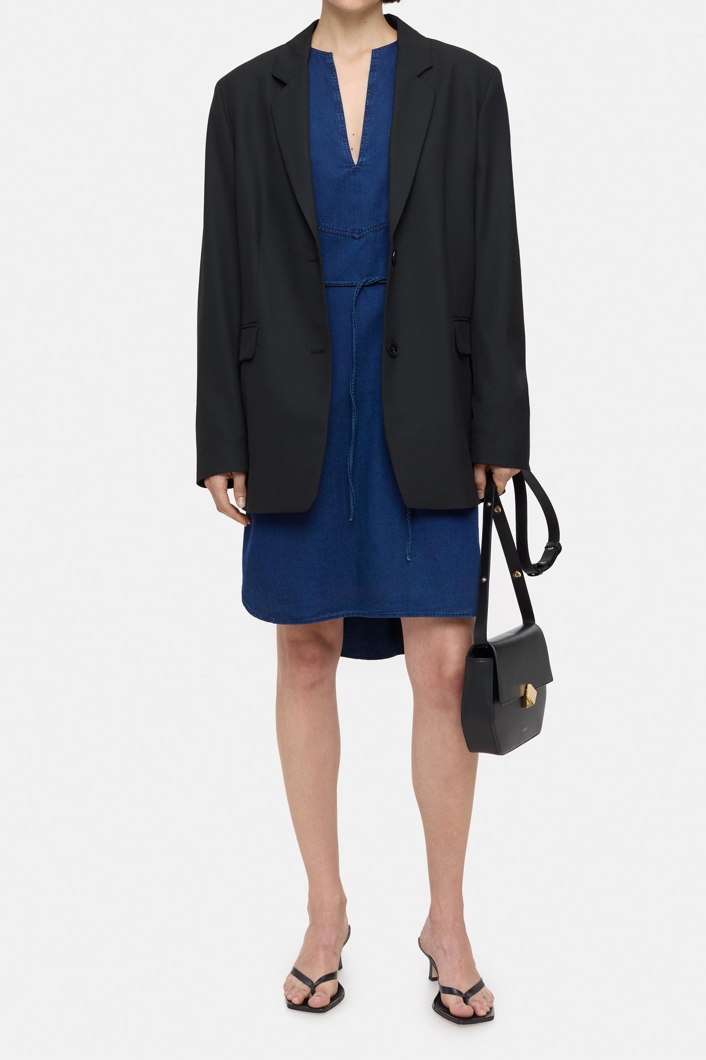 SHIRT DRESS DRESSES DARK BLUE 2