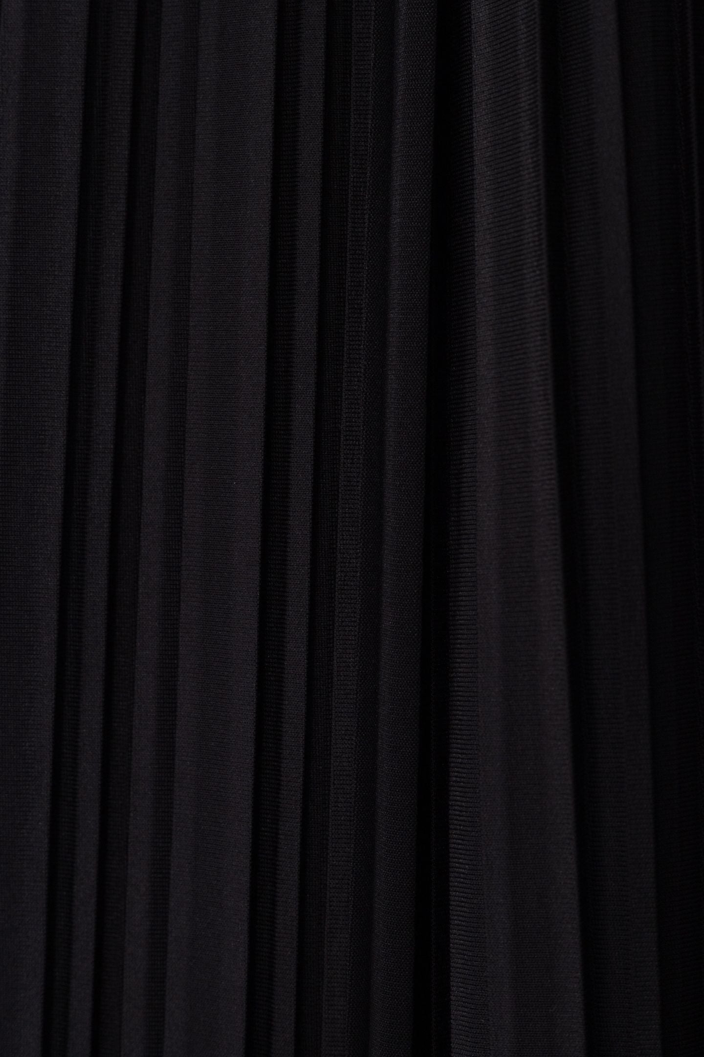 BLACK PLEATED WRAPAROUND MIDI SKIRT BLACK 9