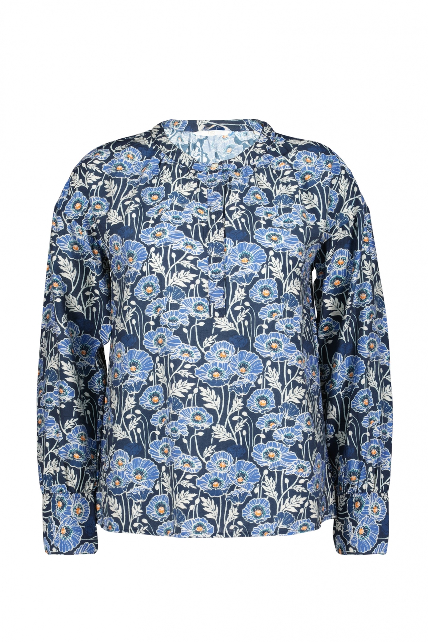 BLOUSE SARI BLUE LOTTI PRINT 5