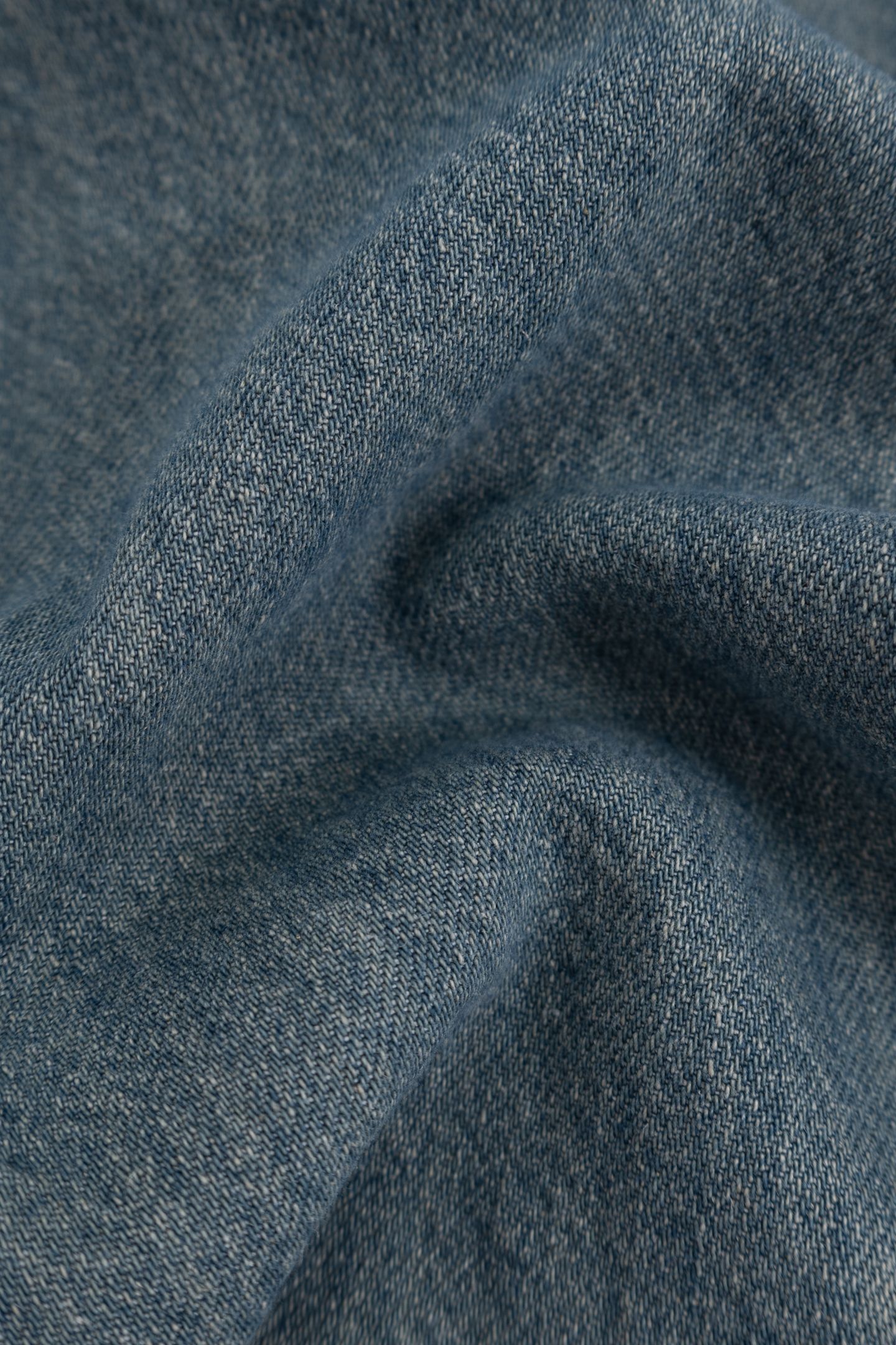 GREY BLUE SERGE STRAIGHT JEANS 7