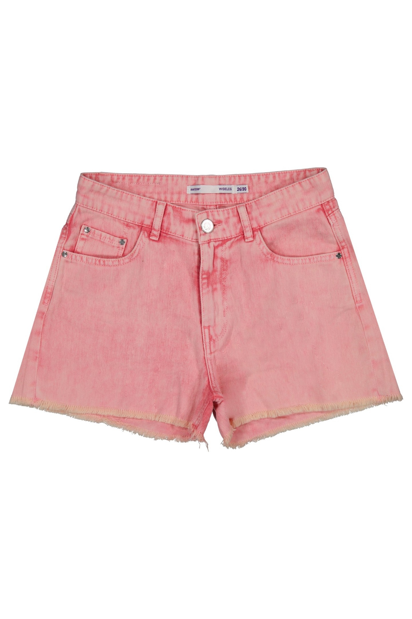 SEA COLOR SHORT JEANS VINTAGE PINK 5