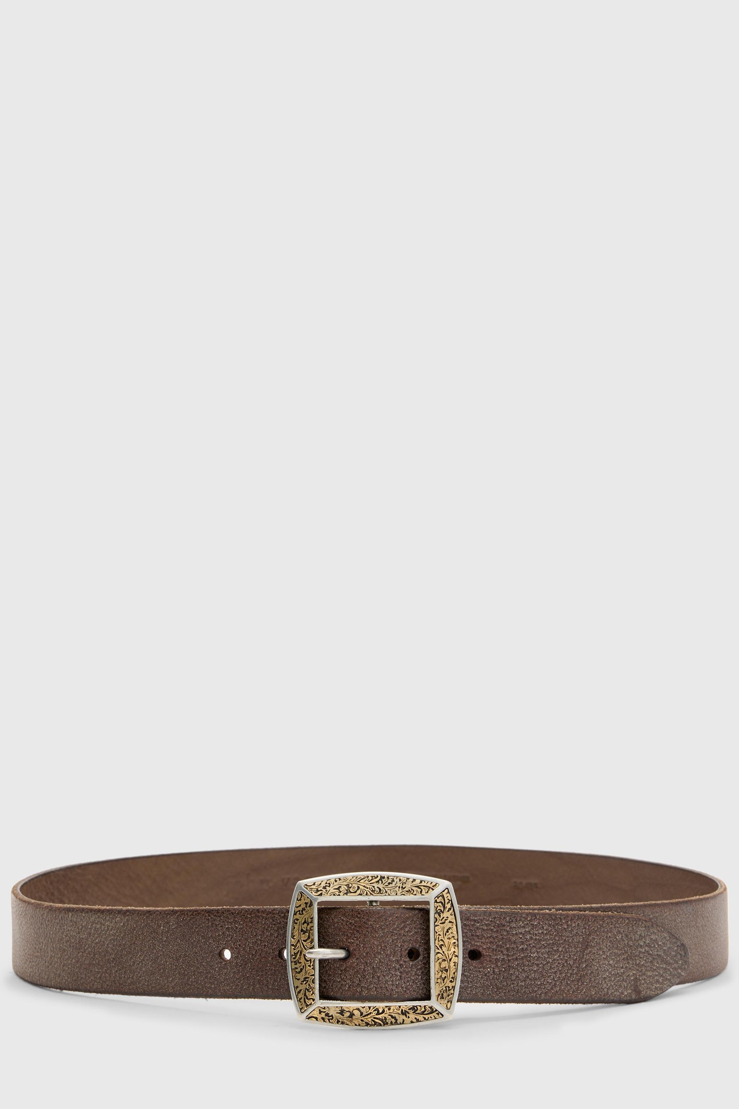 John Varvatos 34mm - Mercer Filigree Brownstone Maat: W34 | Riemen Outlet | Heren | Bruin