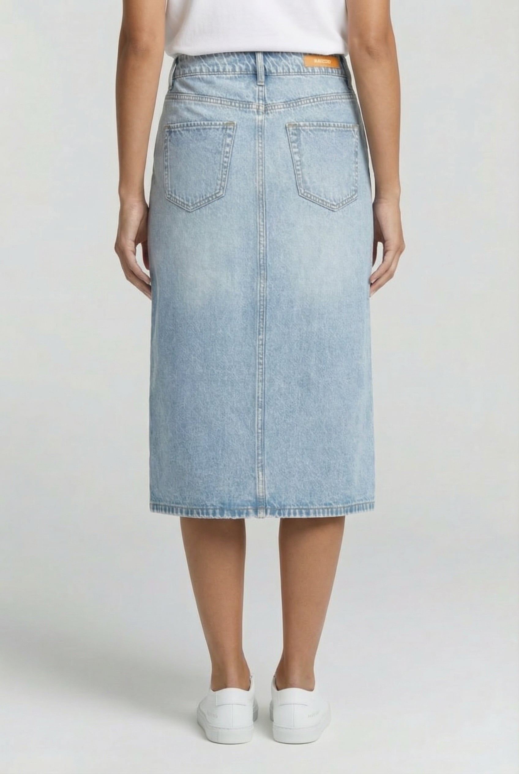 FLORA SKIRT LIGHT BLUE STONE 2