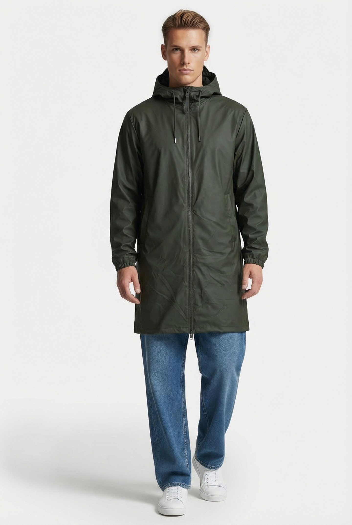 UNISEX LOHJA LONGER INSULATED JACKET W3T2 GREEN 4