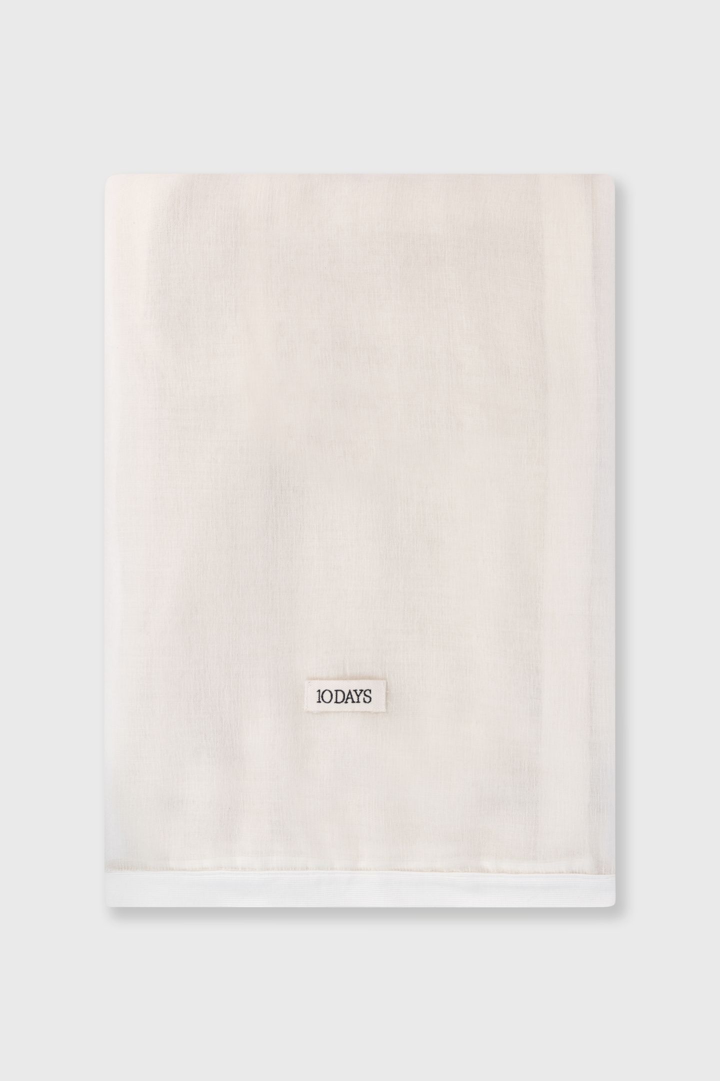 SCARF RIB LIGHT NATURAL 2