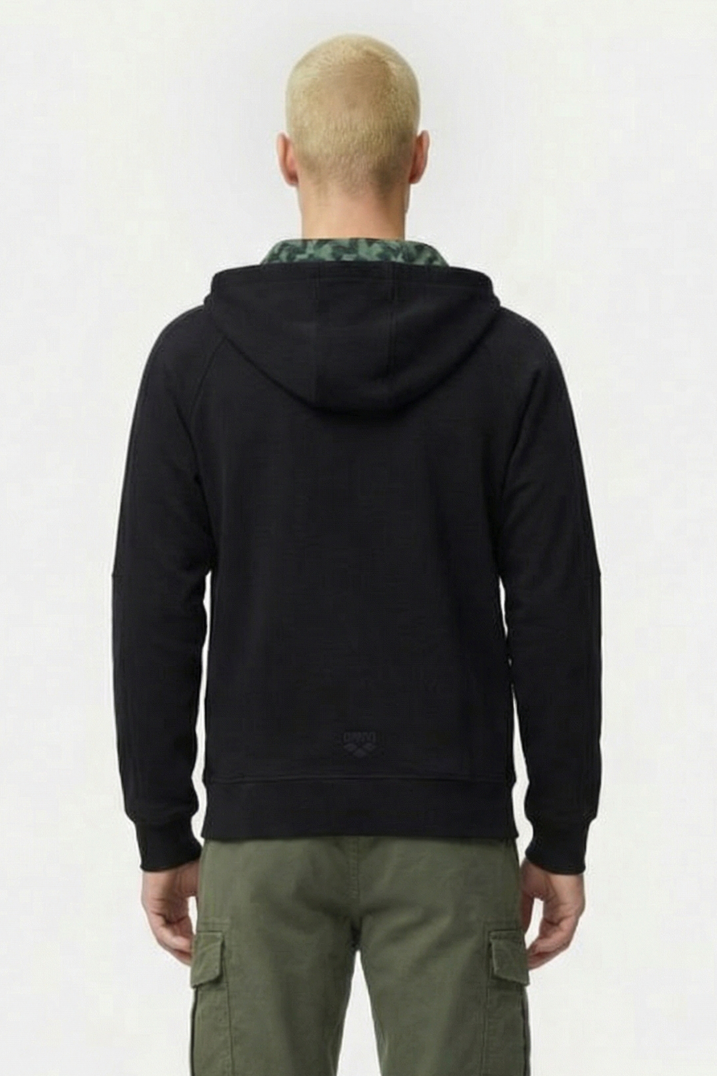 MAN HOODIE FULL ZIP BLACK 2