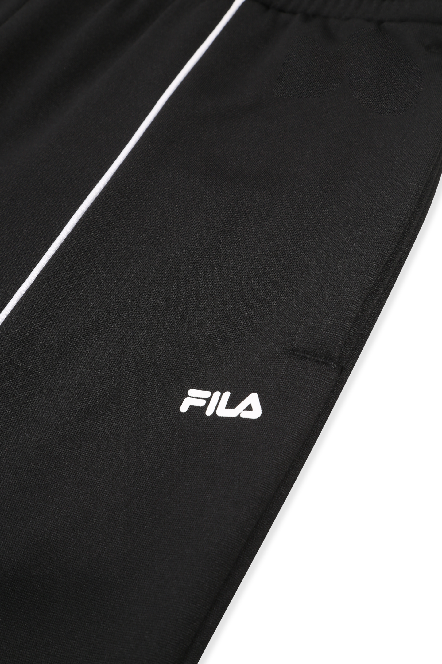 RIVOLI WIDE TRACK PANTS BLACK 7