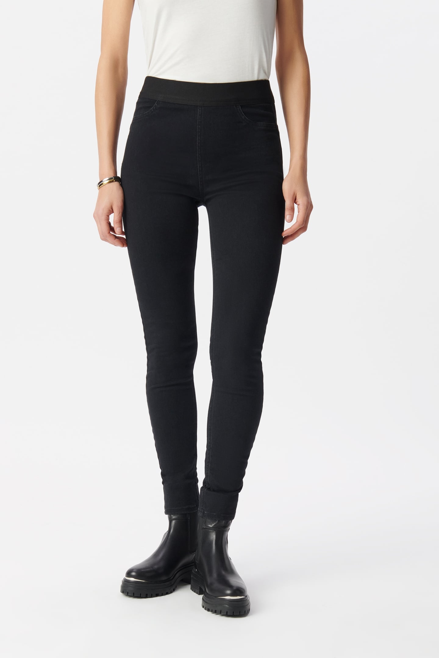 7/8TH POWERSTRETCH BLACK JEGGING JEANS 2