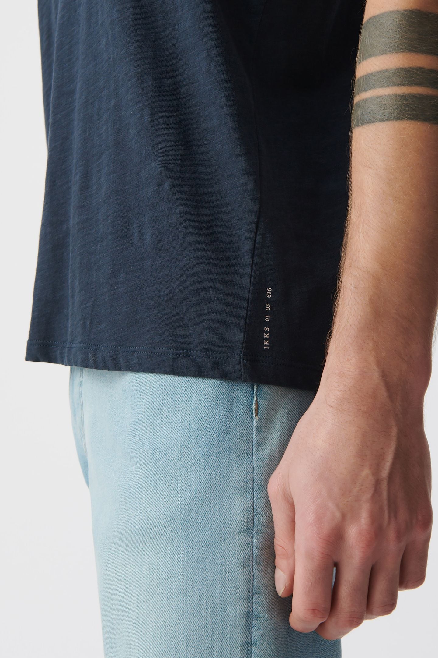 INK ORGANIC COTTON ESSENTIAL CREW NECK T-SHIRT 6