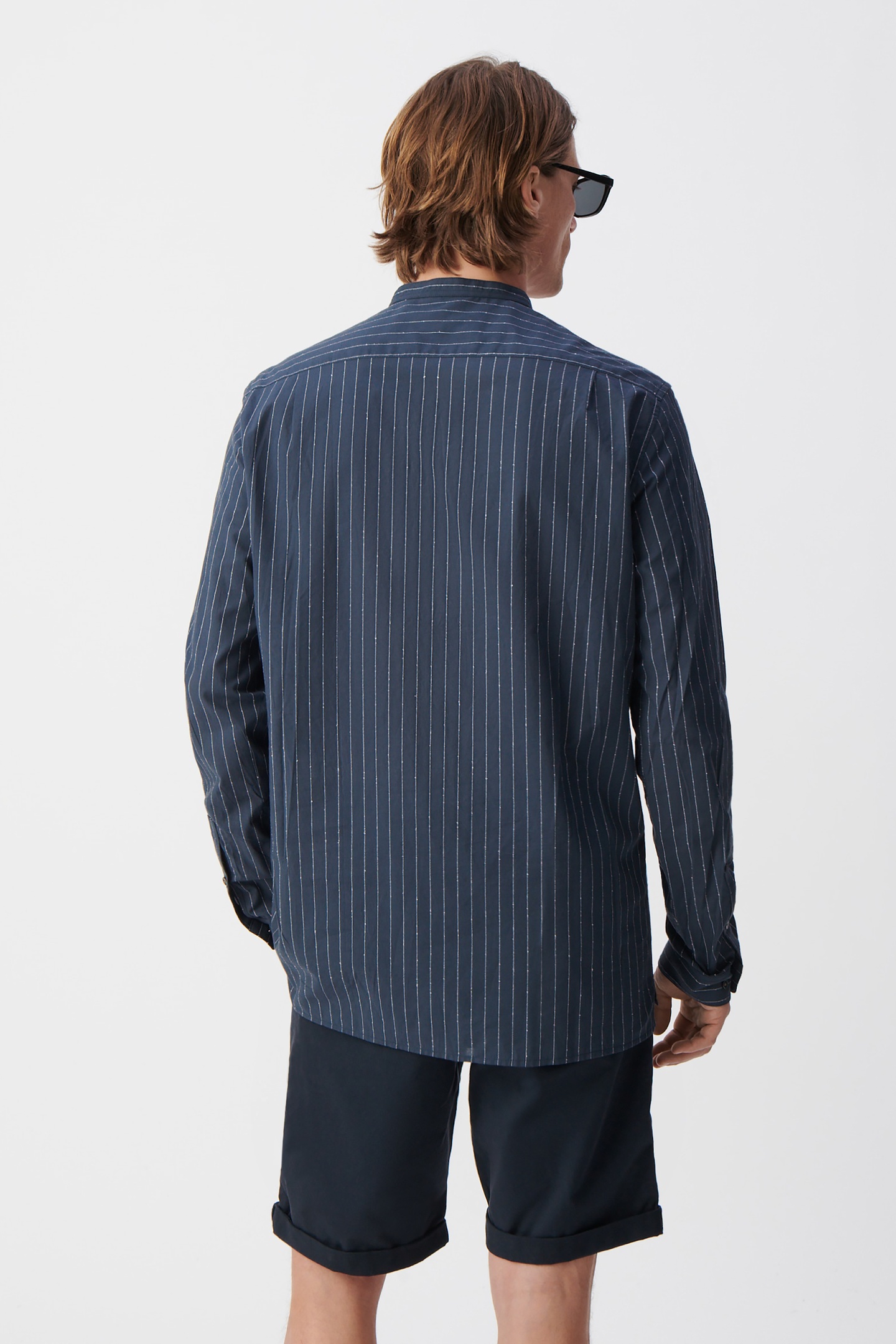 INK STRIPED REGULAR SHIRT 3